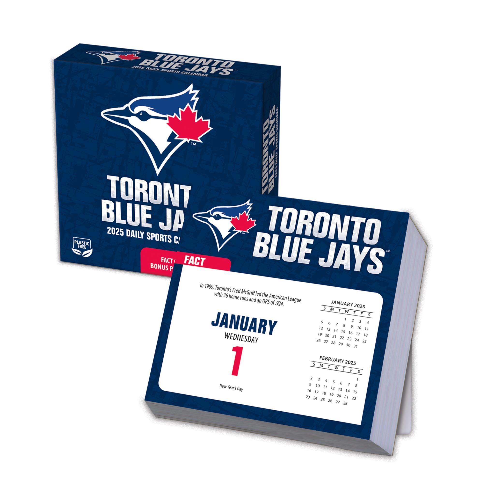 MLB Toronto Blue Jays Box 2025 Calendar