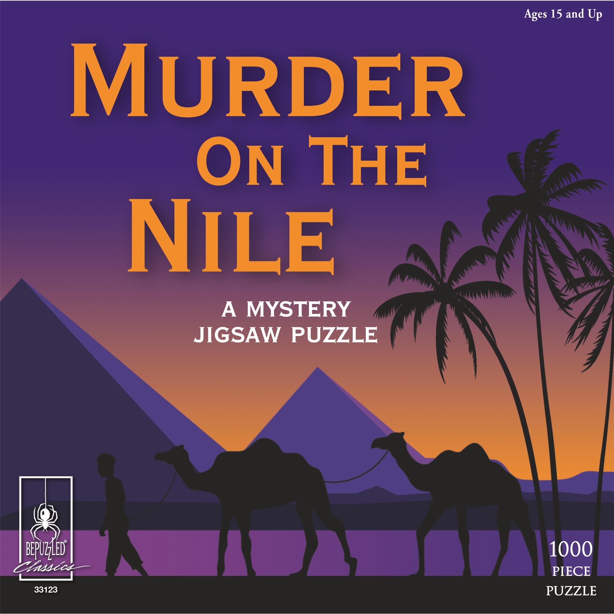 Classic Mystery - Murder on the Nile 1000 Piece Puzzle