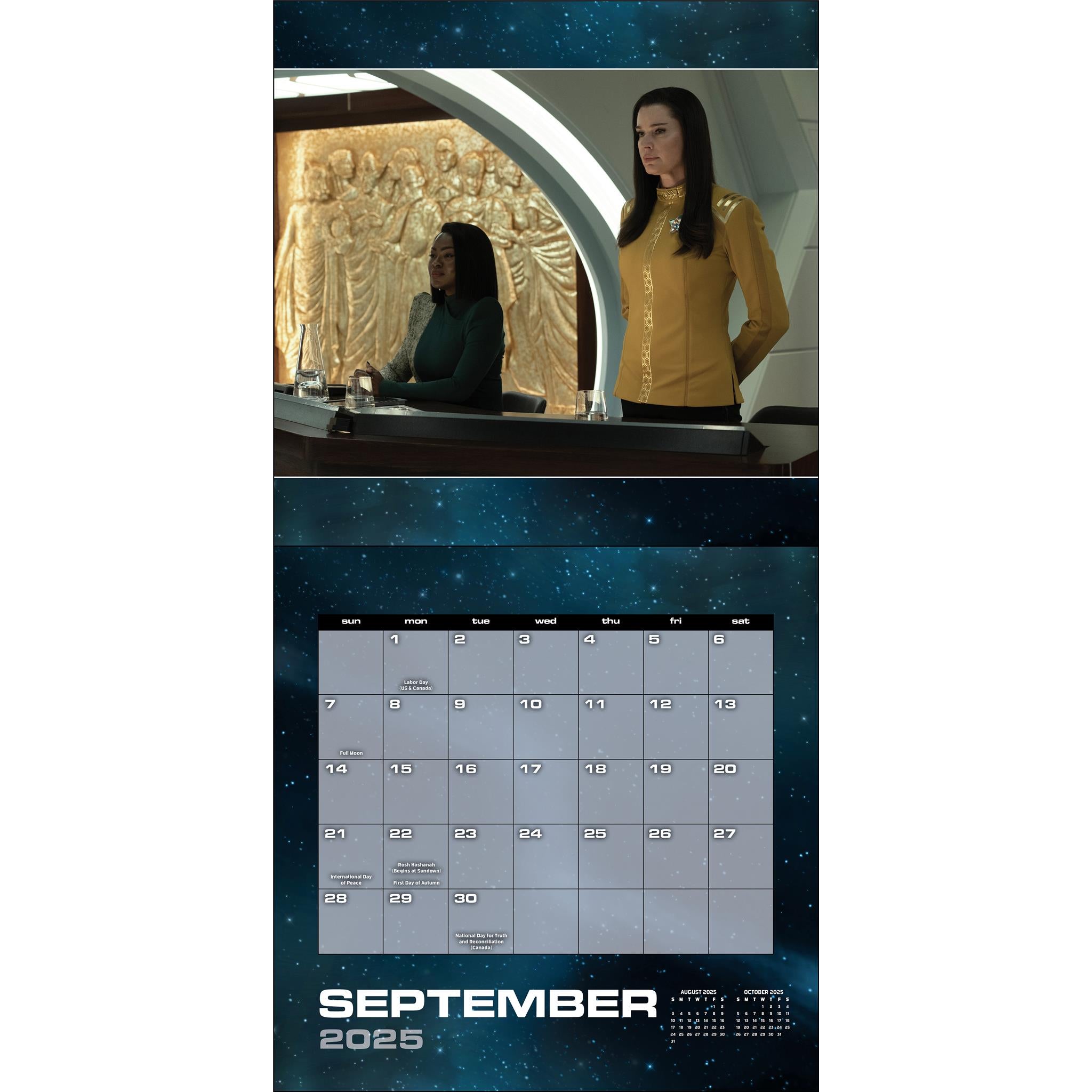 Star Trek Strange New Worlds Wall 2025 Calendar - Online Exclusive