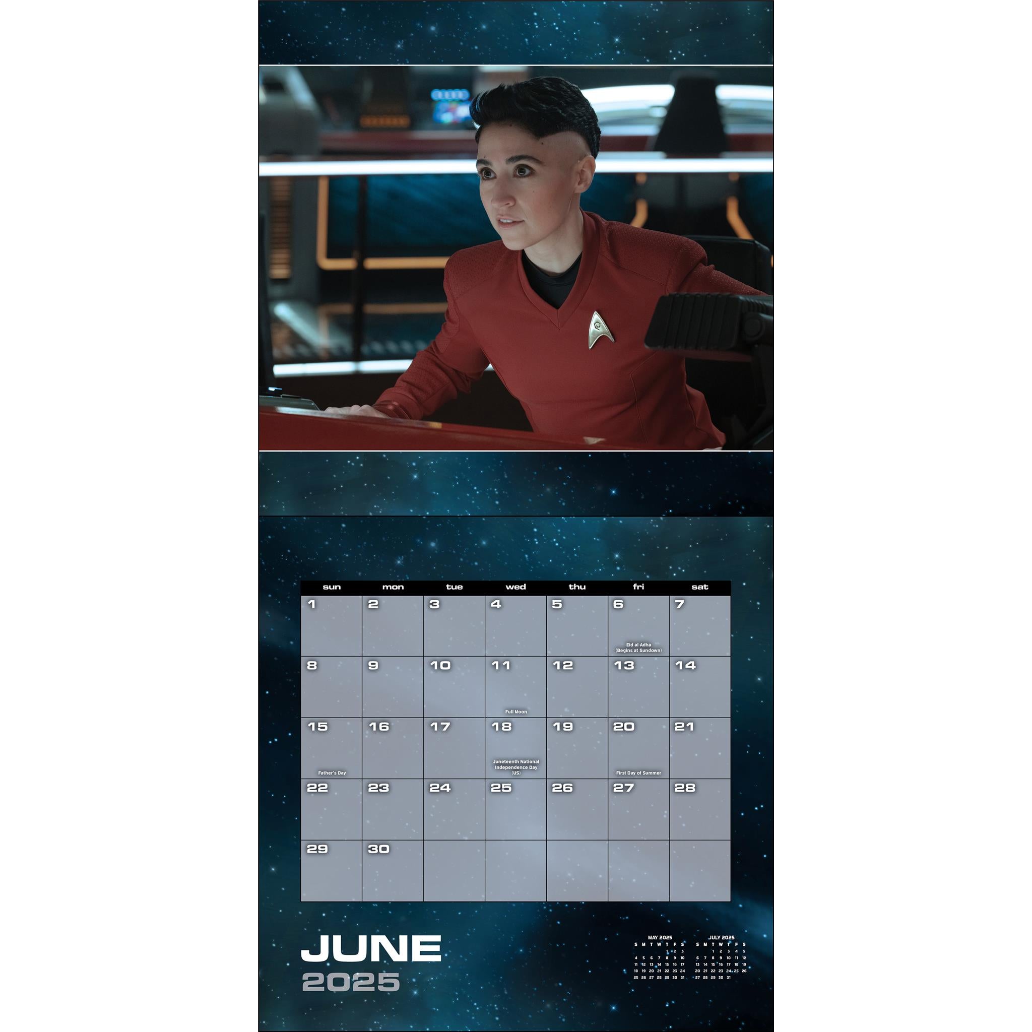 Star Trek Strange New Worlds Wall 2025 Calendar - Online Exclusive