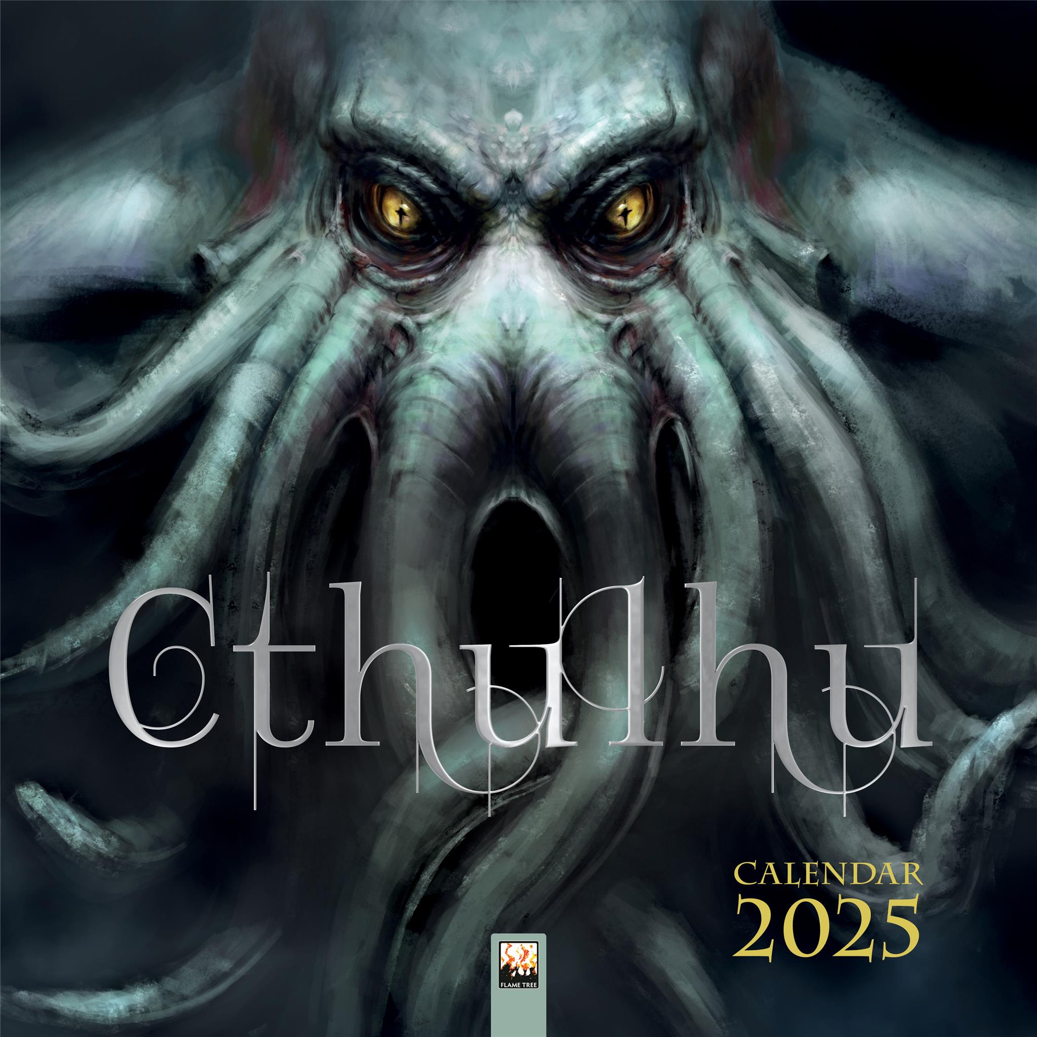 Cthulhu Wall 2025 Calendar - Online Exclusive