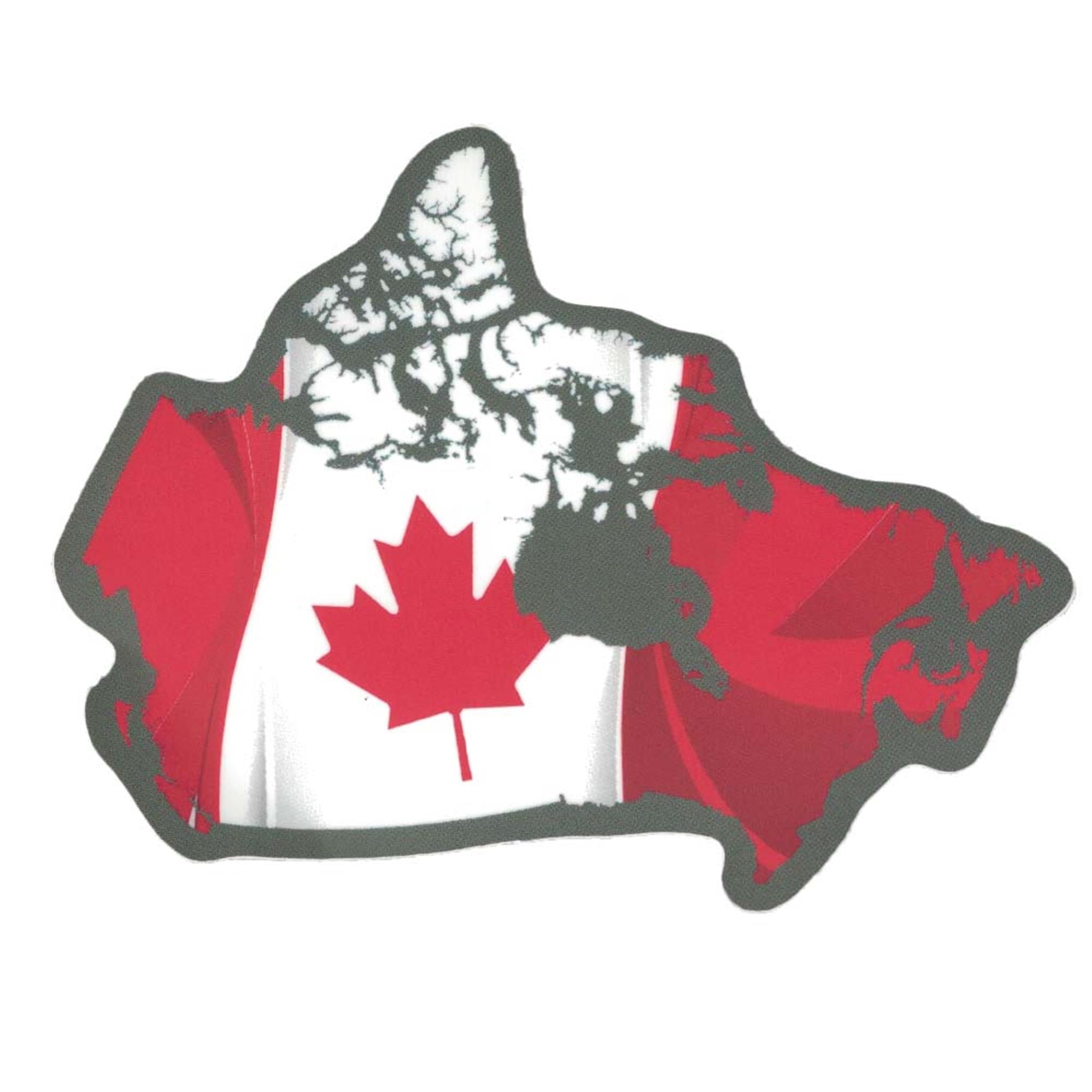 Canada Map Vinyl Sticker