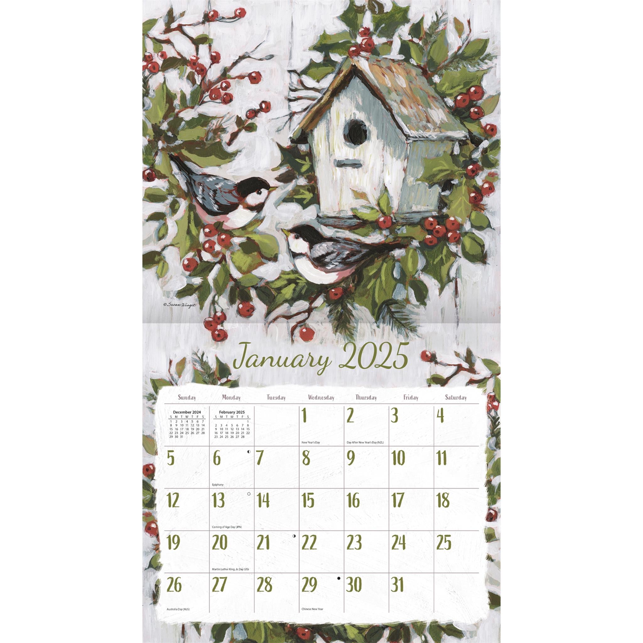 Fields Of Home Wall 2025 Calendar - Online Exclusive