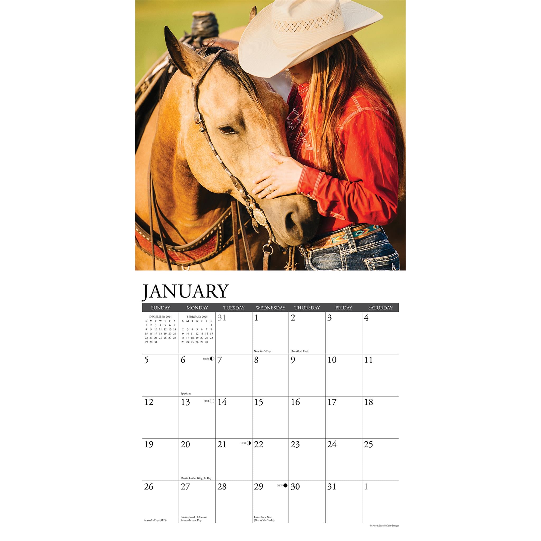 Cowgirls Wall 2025 Calendar - Online Exclusive