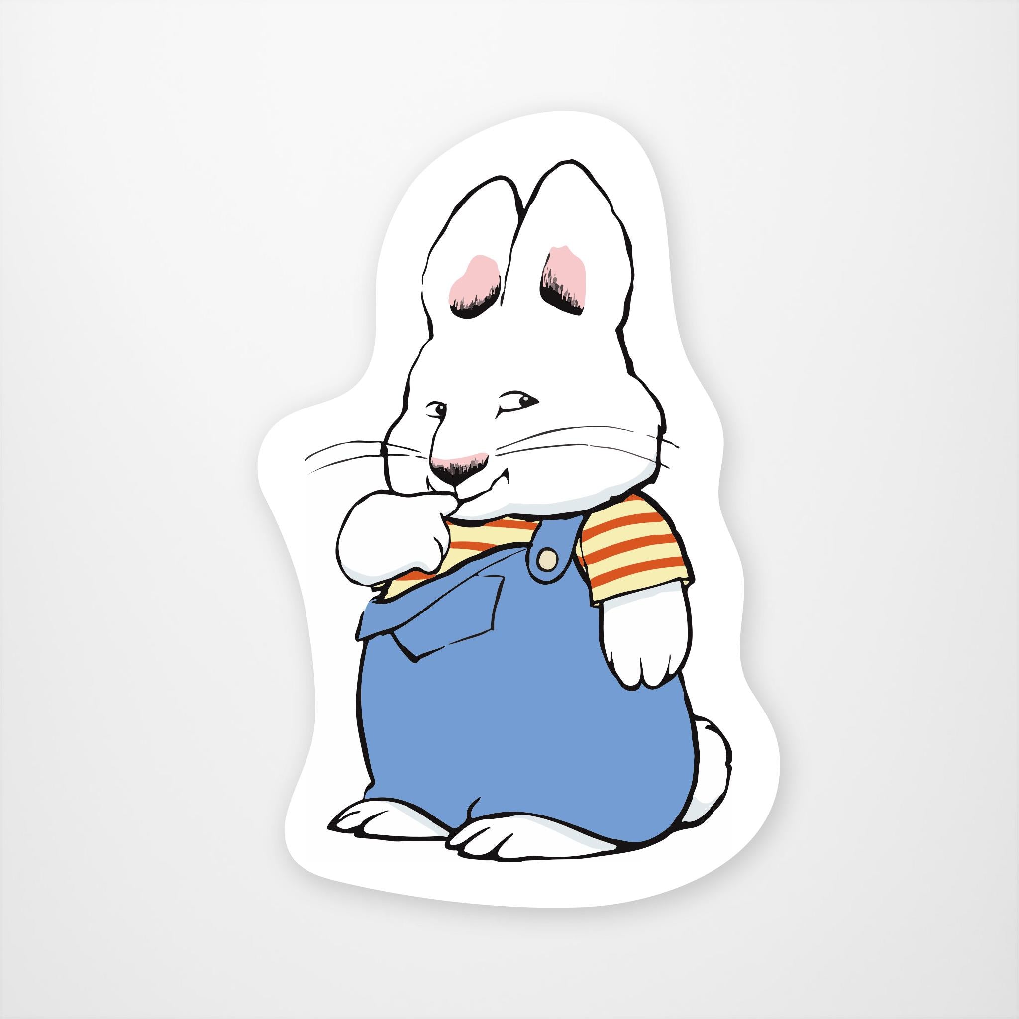 Playful Max Vinyl Sticker