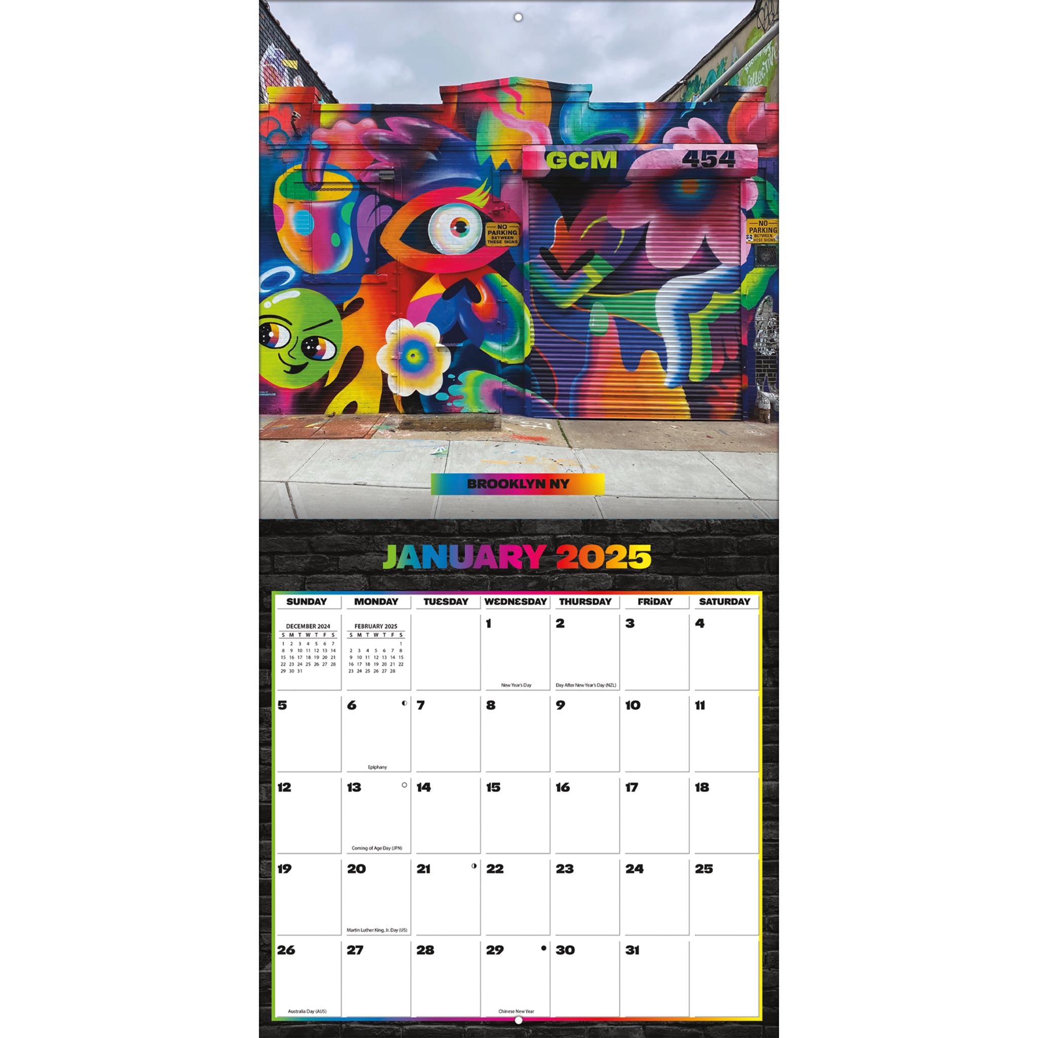 Pride Wall 2025 Calendar - Online Exclusive