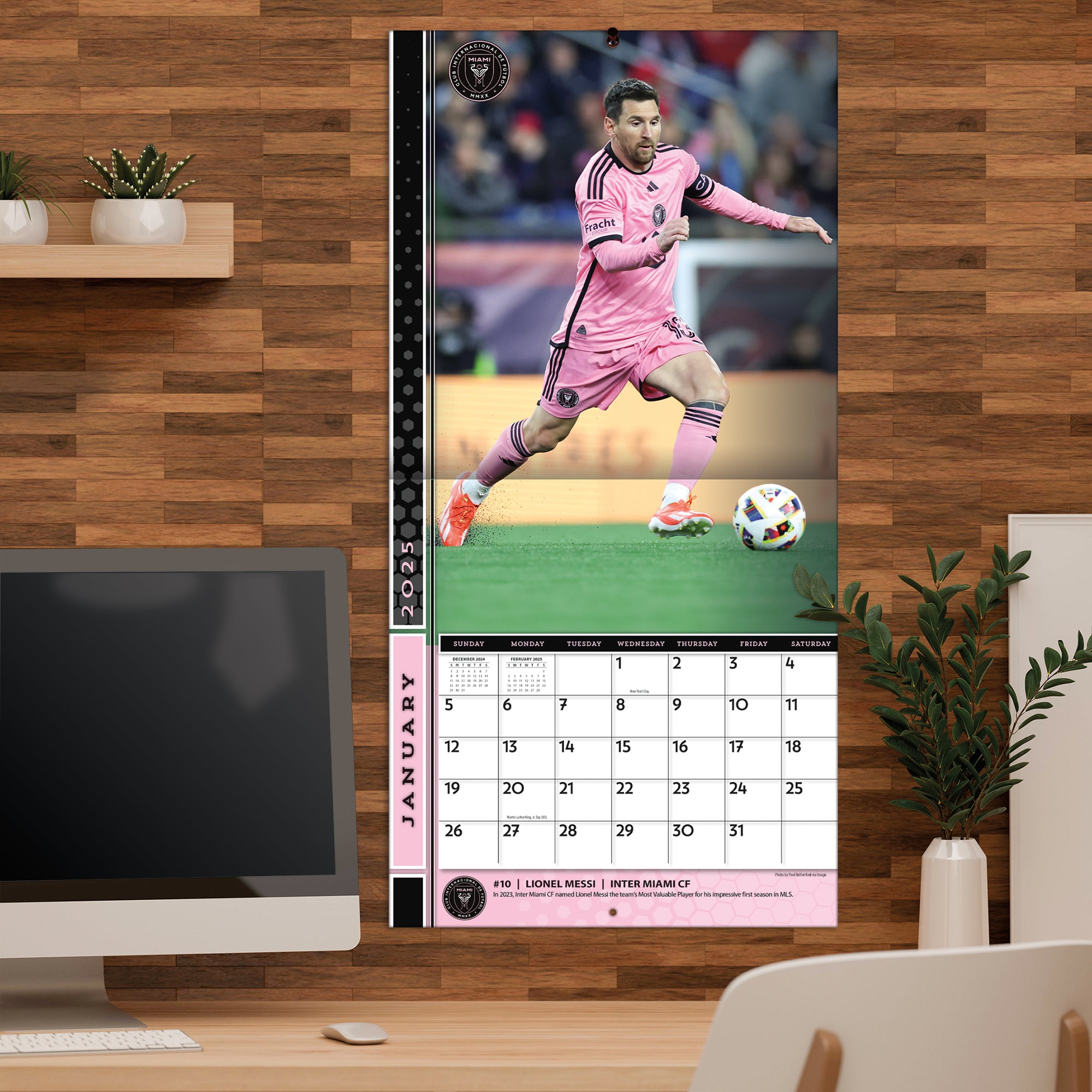 MLS Elite Wall 2025 Calendar