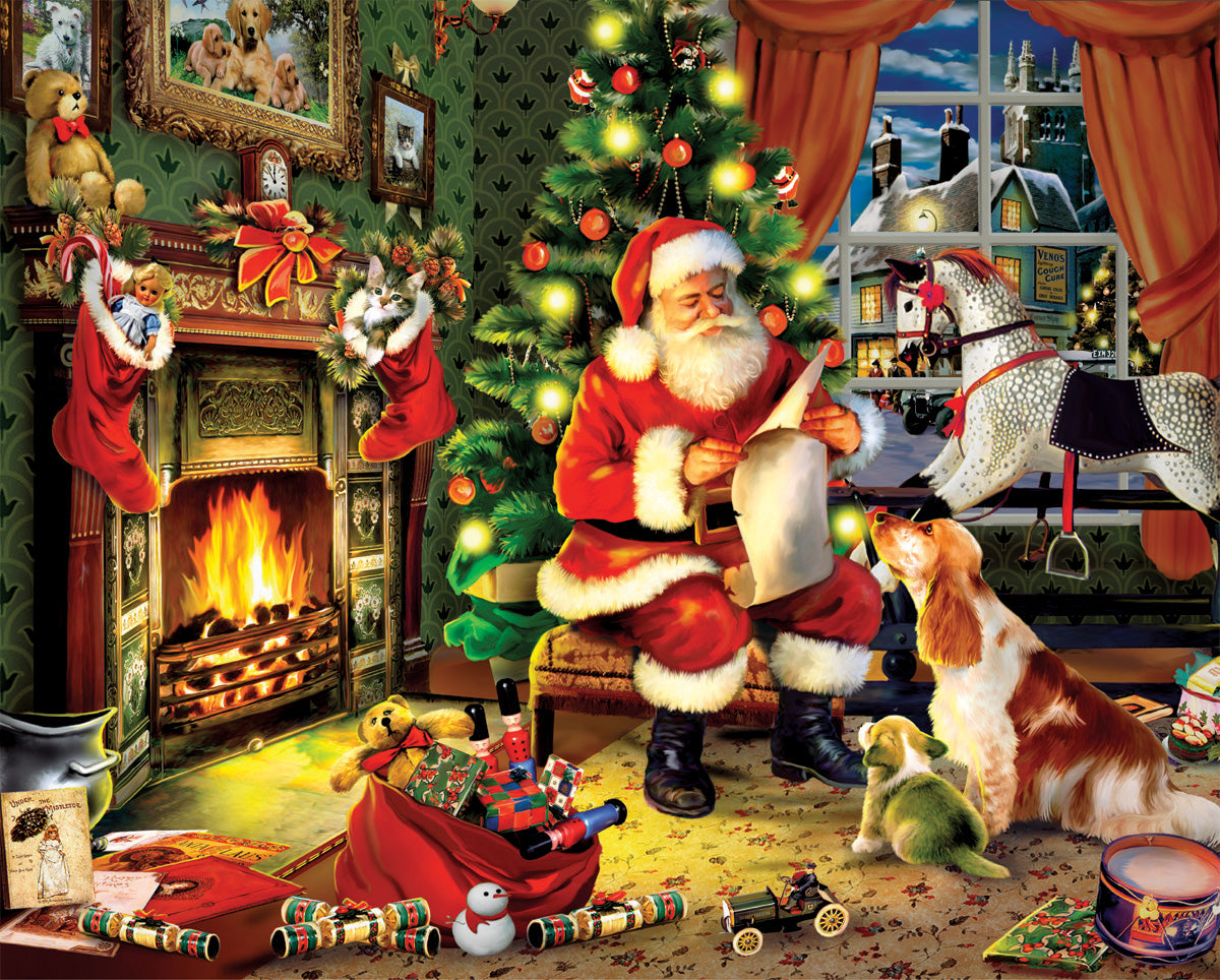 Santas List 300 Piece Puzzle - Online Exclusive