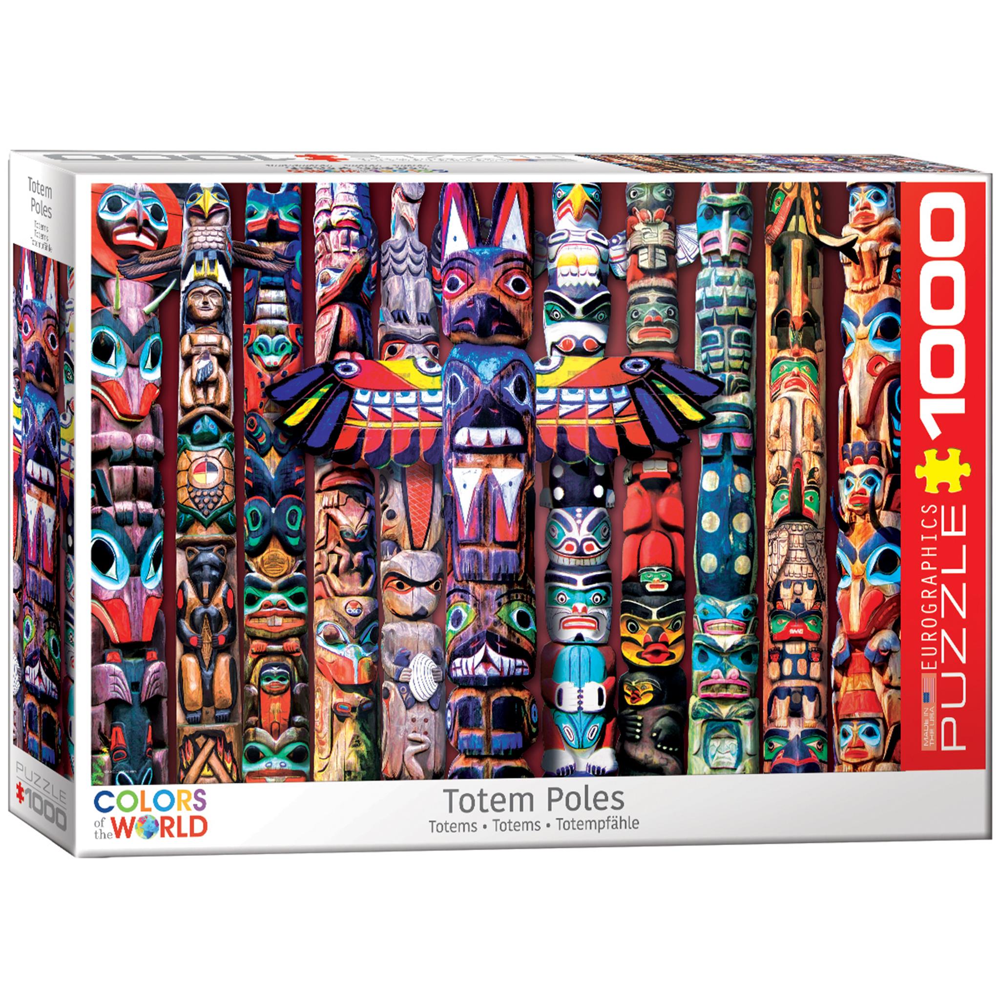 Totem Poles 1000 Piece Puzzle