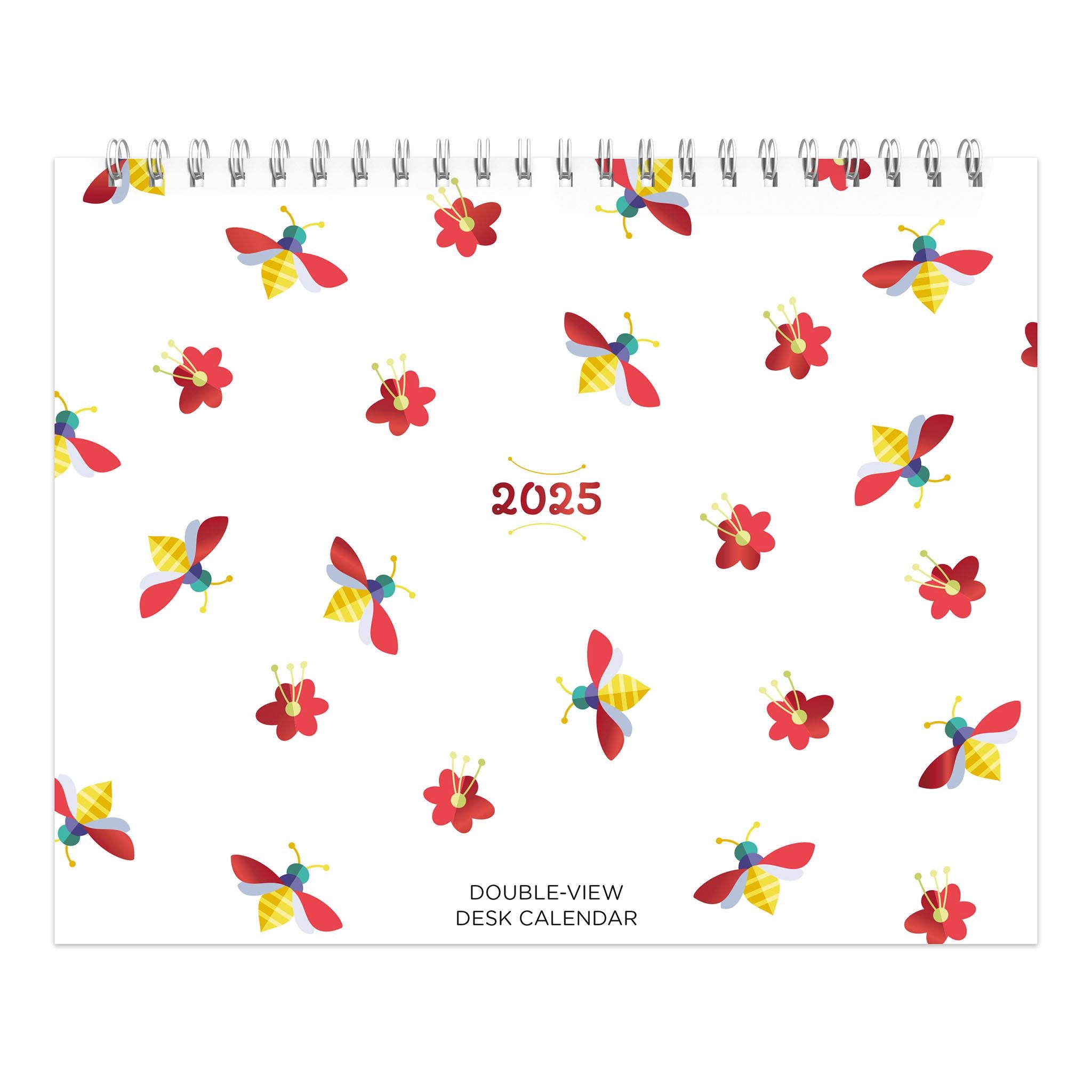 Busy Bees Easel 2025 Calendar