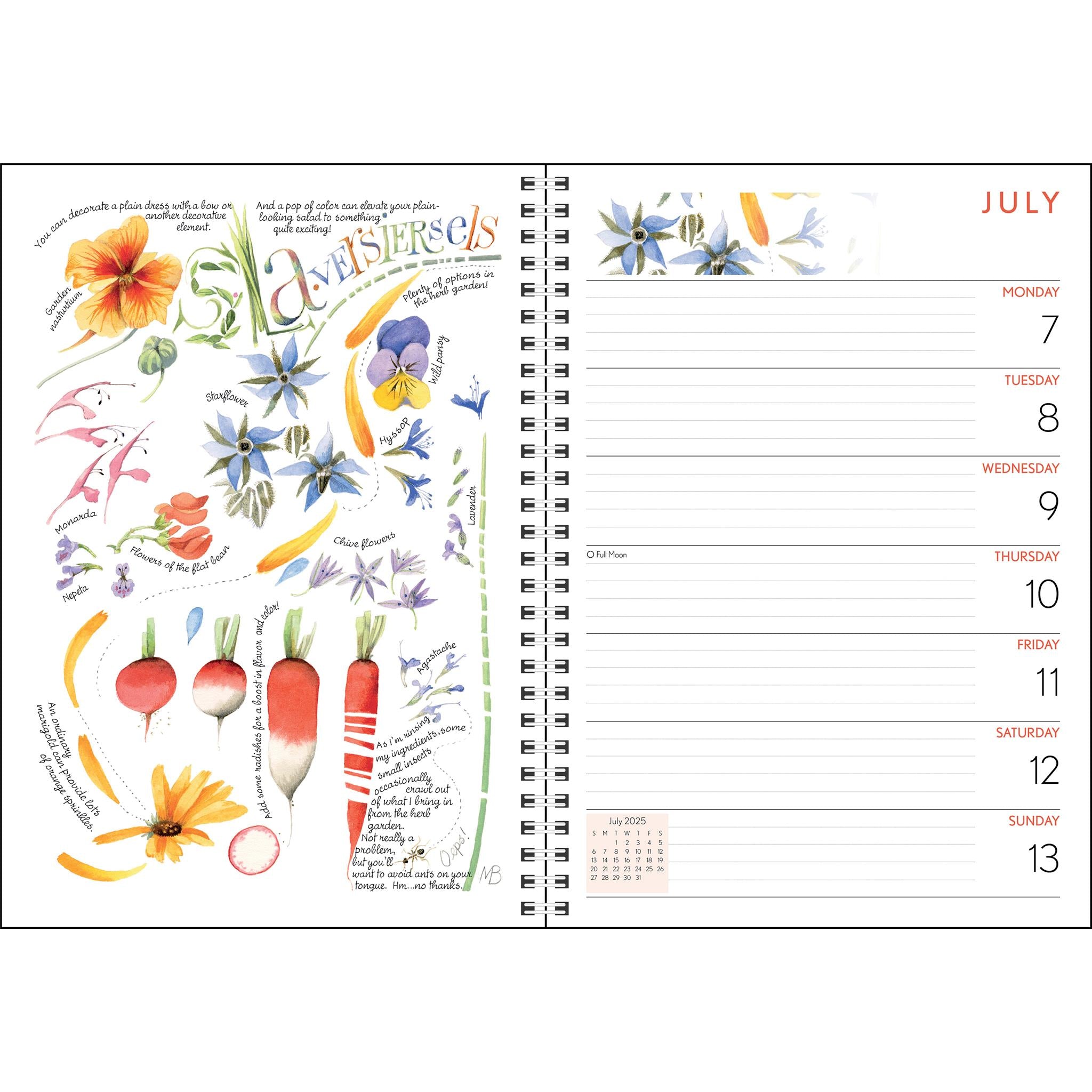 Marjolein Bastin Natures Inspiration Engagement 2025 Calendar