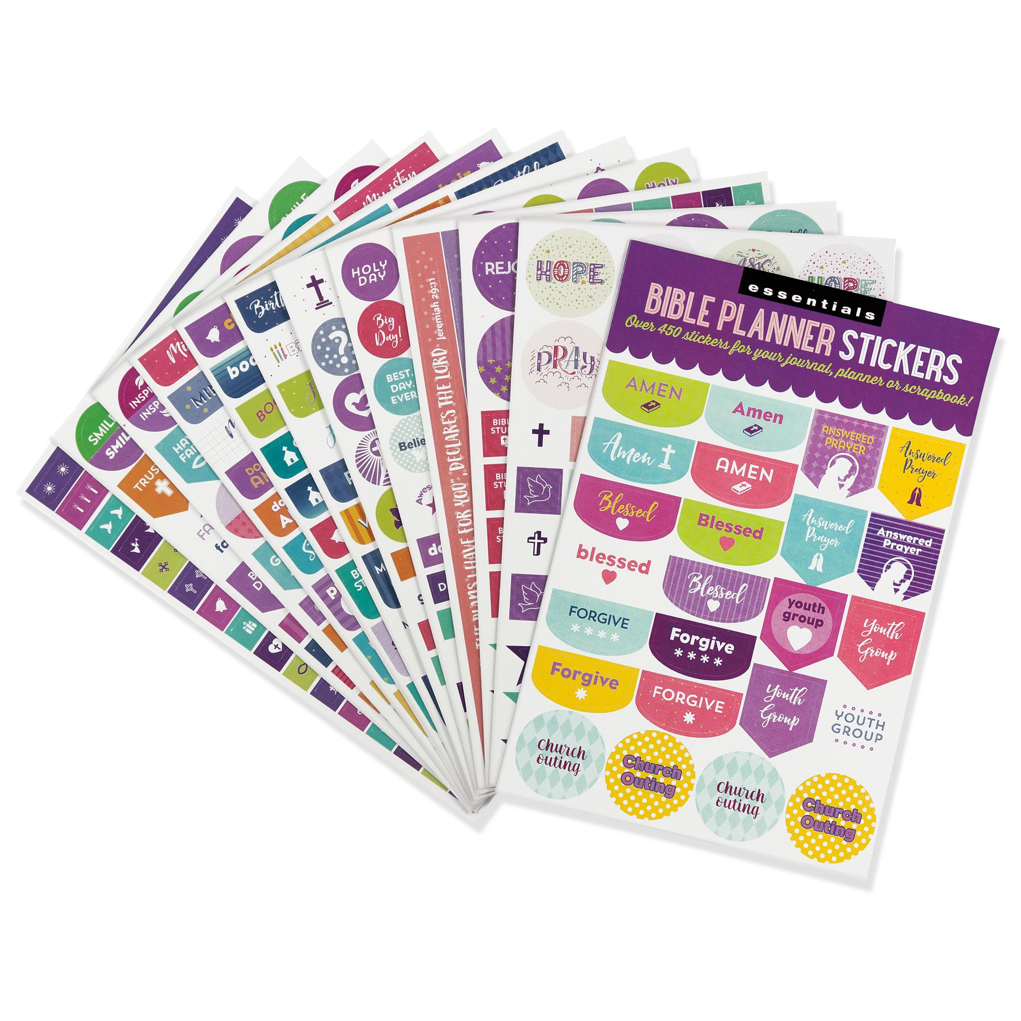 Bible Planner Stickers