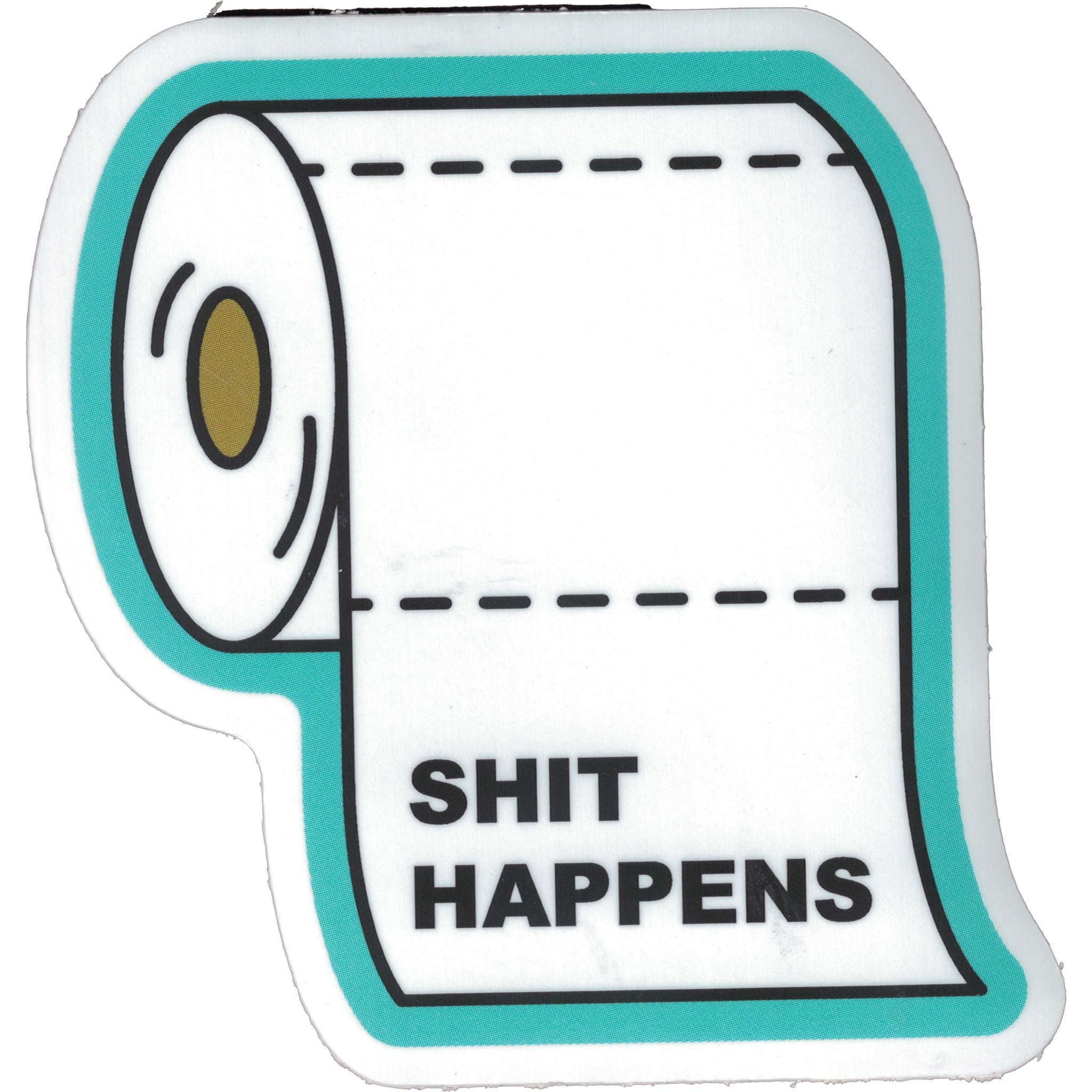 Shit Happens Vinyl Sticker