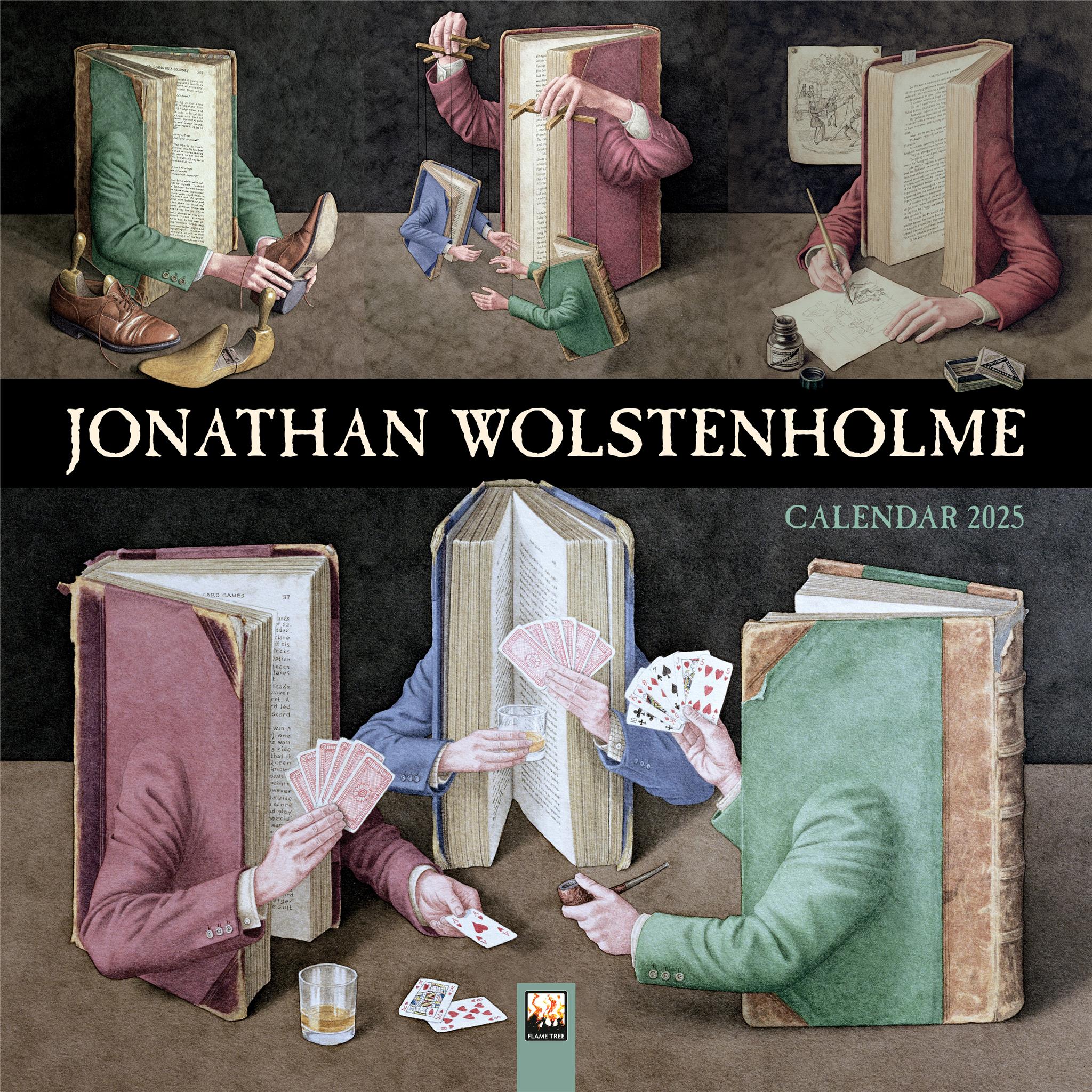 Jonathan Wolstenholme Wall 2025 Calendar - Online Exclusive