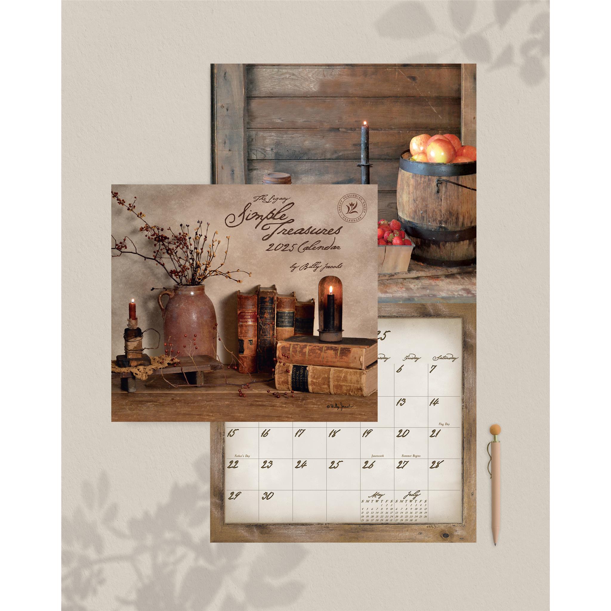 Simple Treasures Wall 2025 Calendar - Online Exclusive