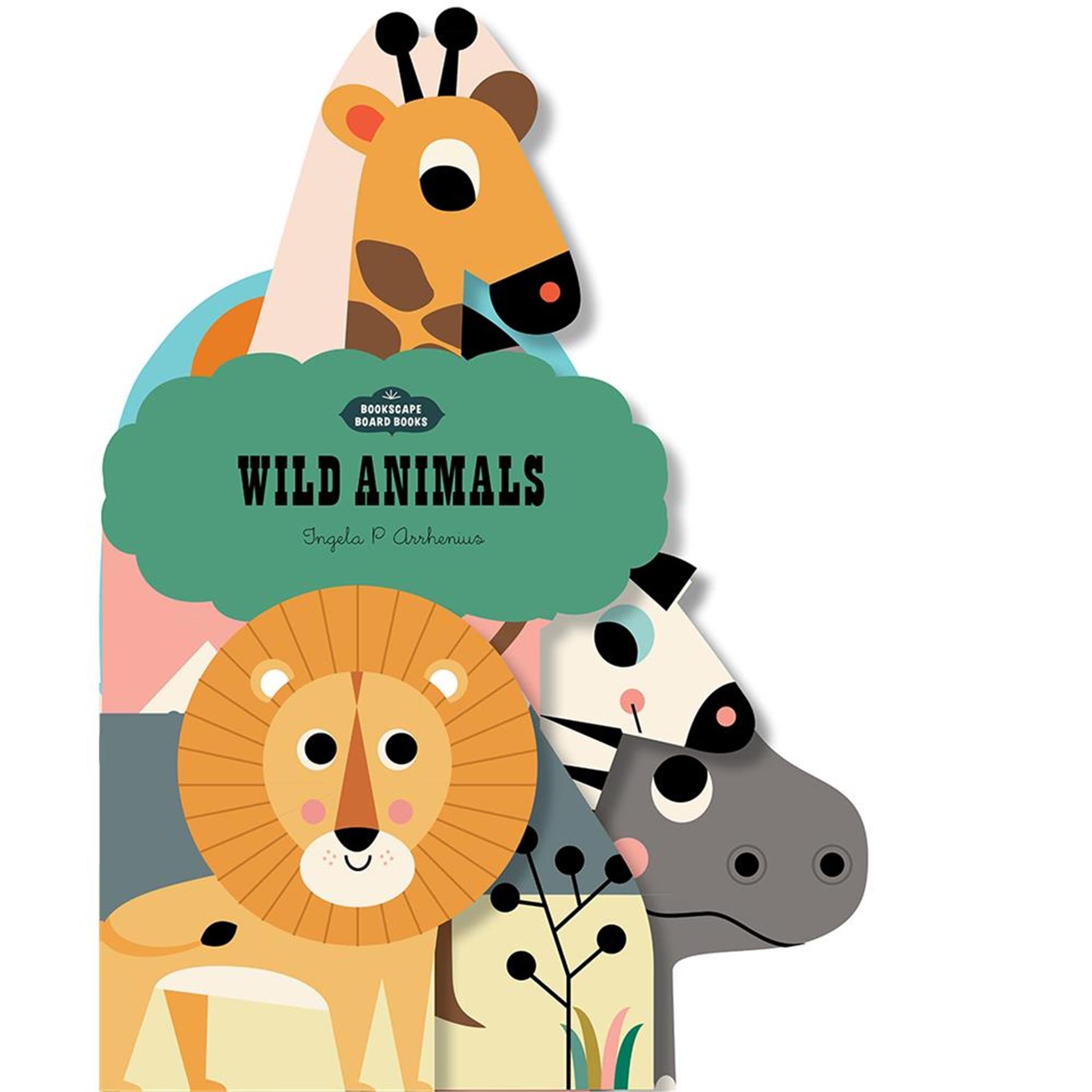 Wild Animals Bookscape Childrens Board Books