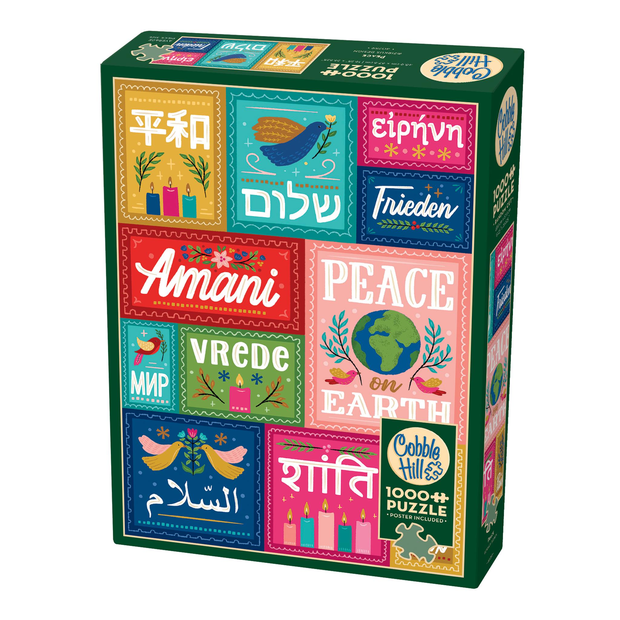 Peace 1000 Piece Puzzle Cobble Hill