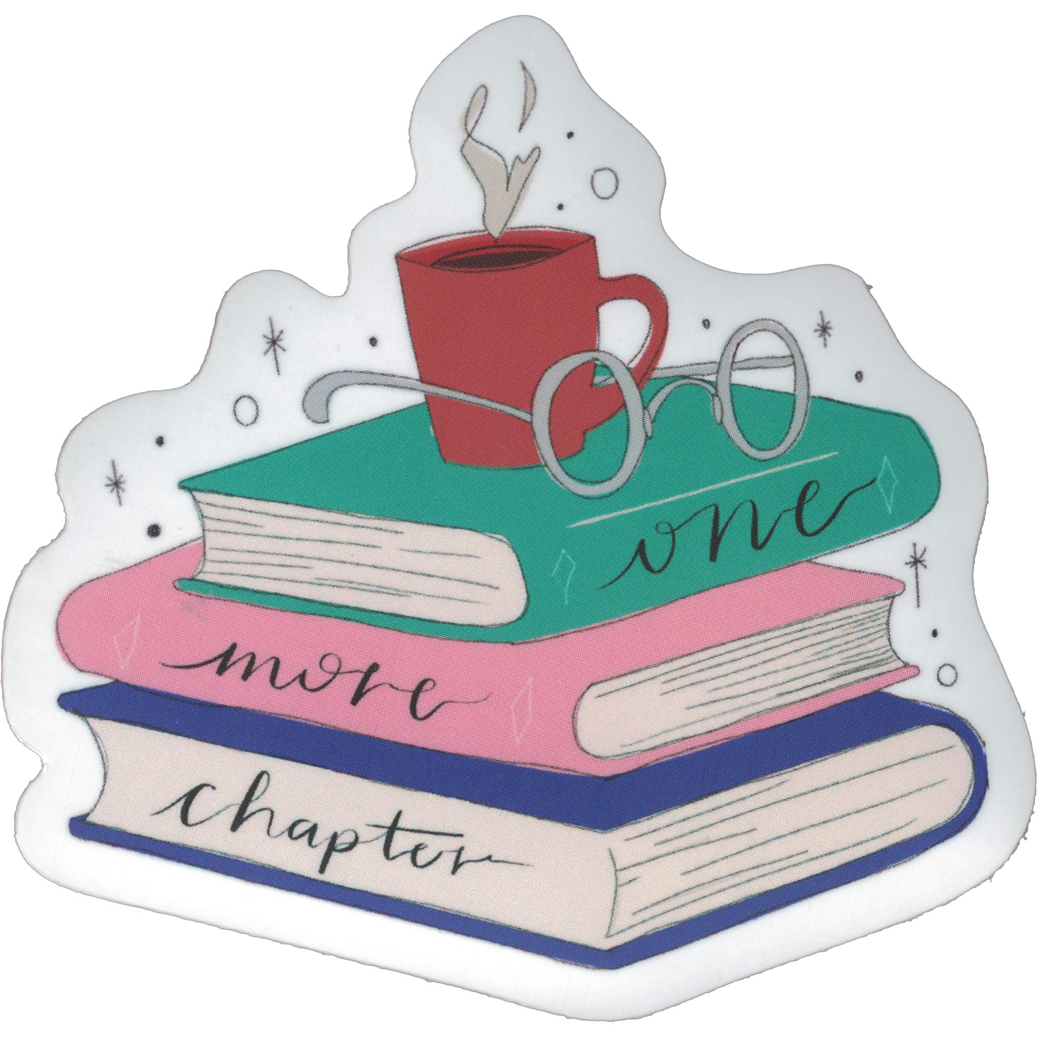 One More Chapter Vinyl Sticker - FINAL SALE