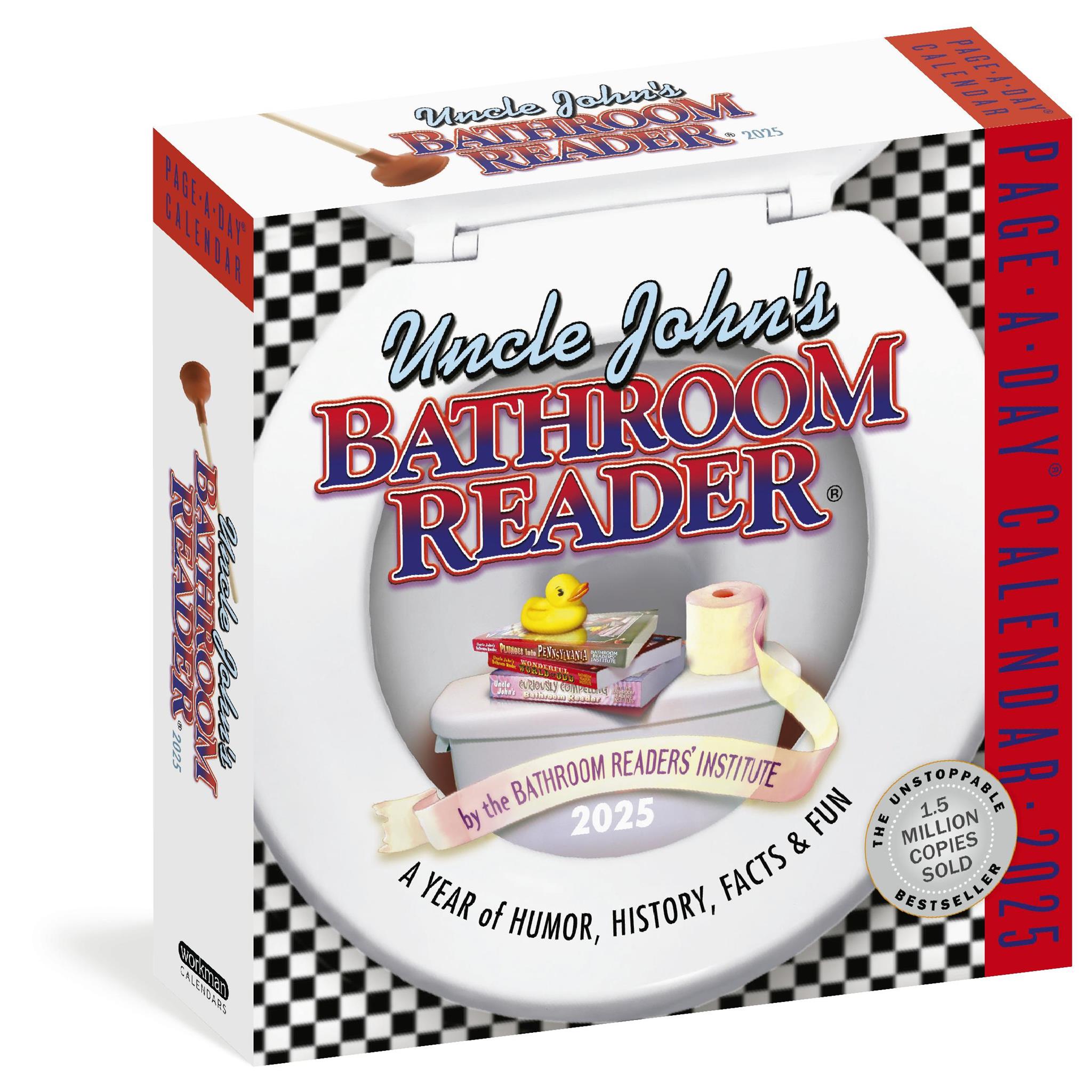 Uncle Johns Bathroom Reader Box 2025 Calendar