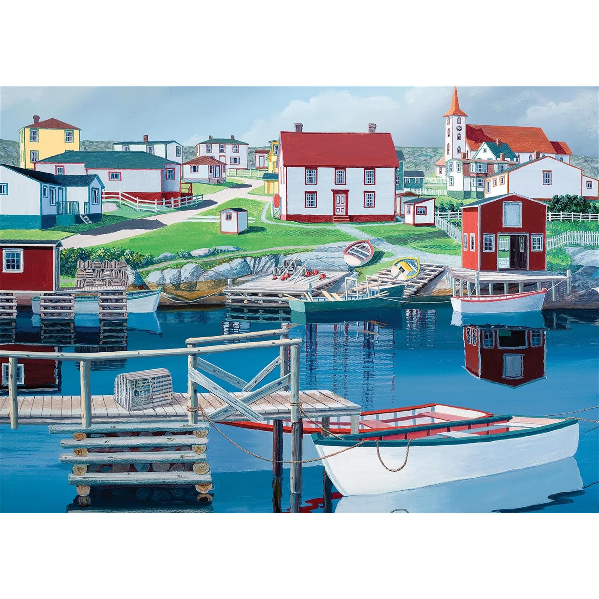 Greenspond Harbor 1000 Piece Puzzle Ravensburger