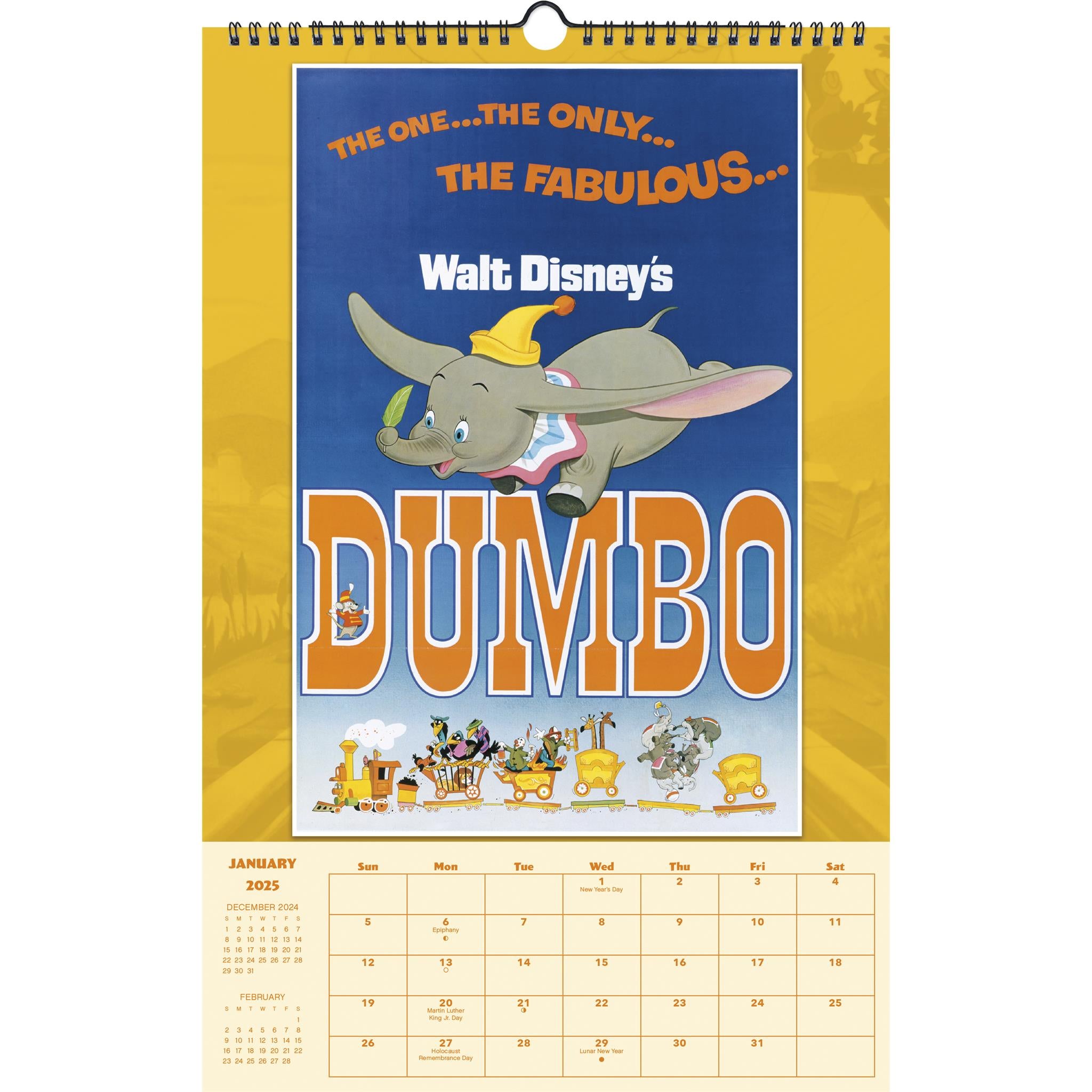 Disney Classics Poster 2025 Calendar