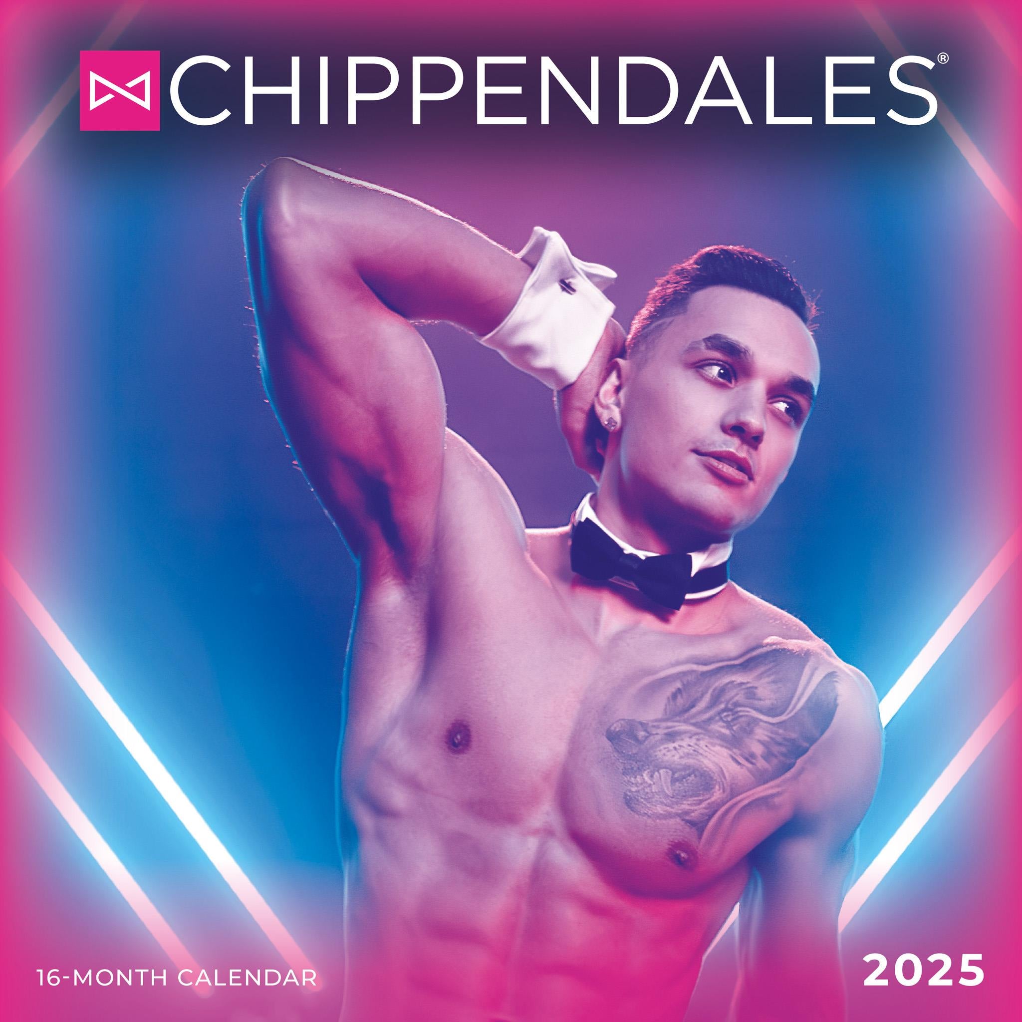 Chippendales Wall 2025 Calendar