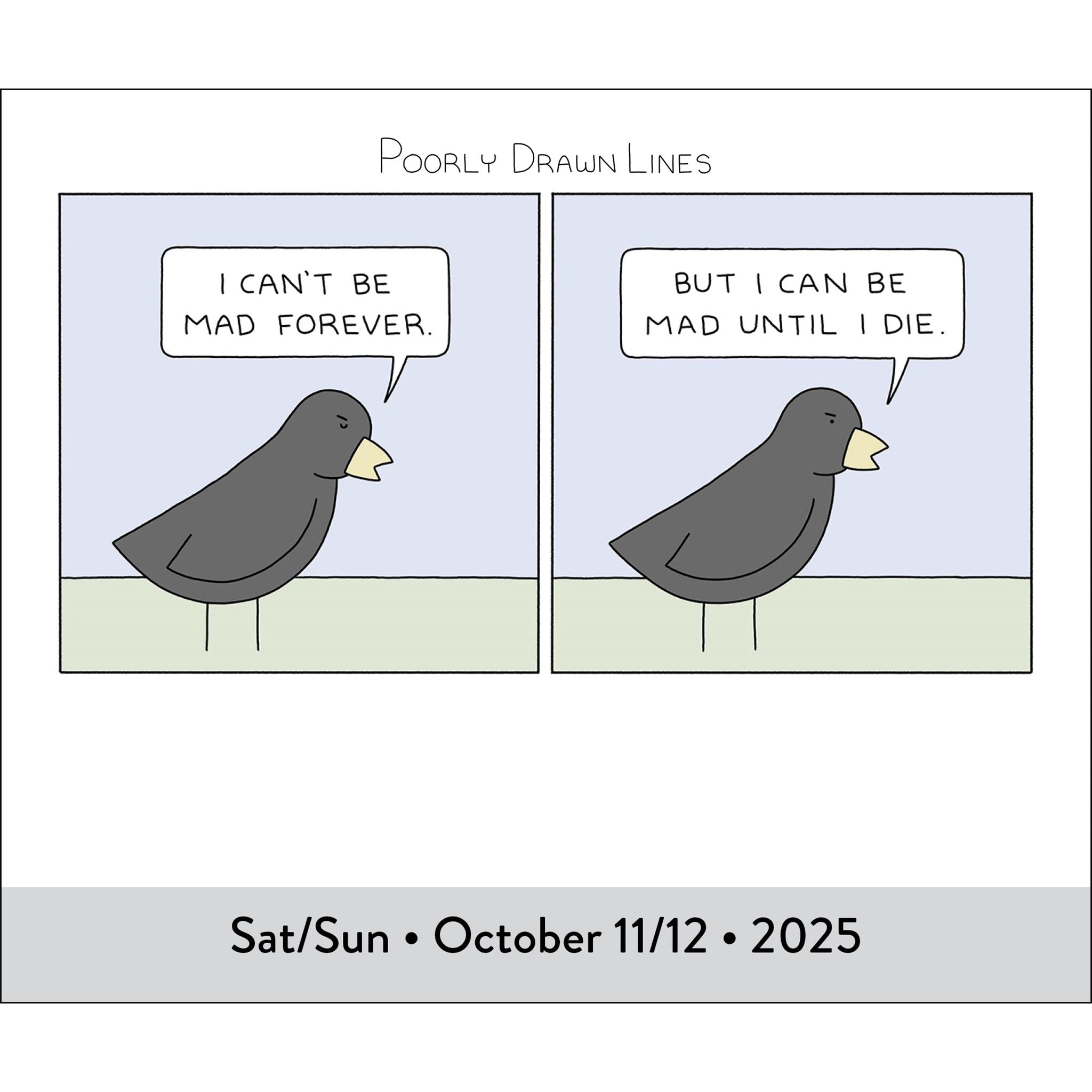 Poorly Drawn Lines Box 2025 Calendar - Online Exclusive