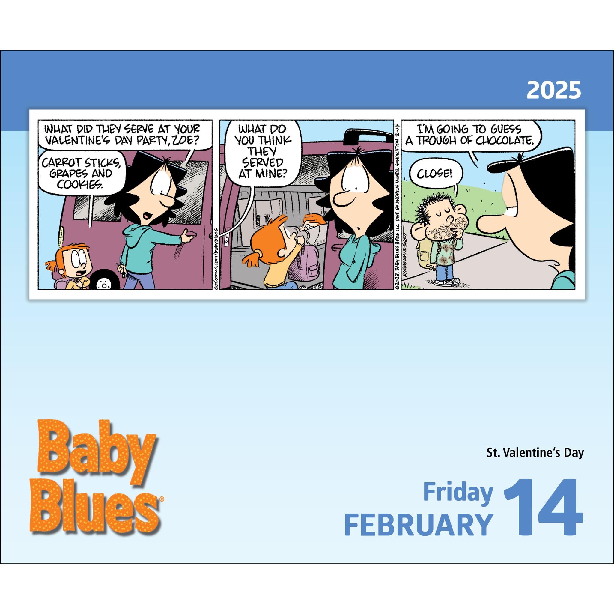 Baby Blues Box 2025 Calendar - Online Exclusive