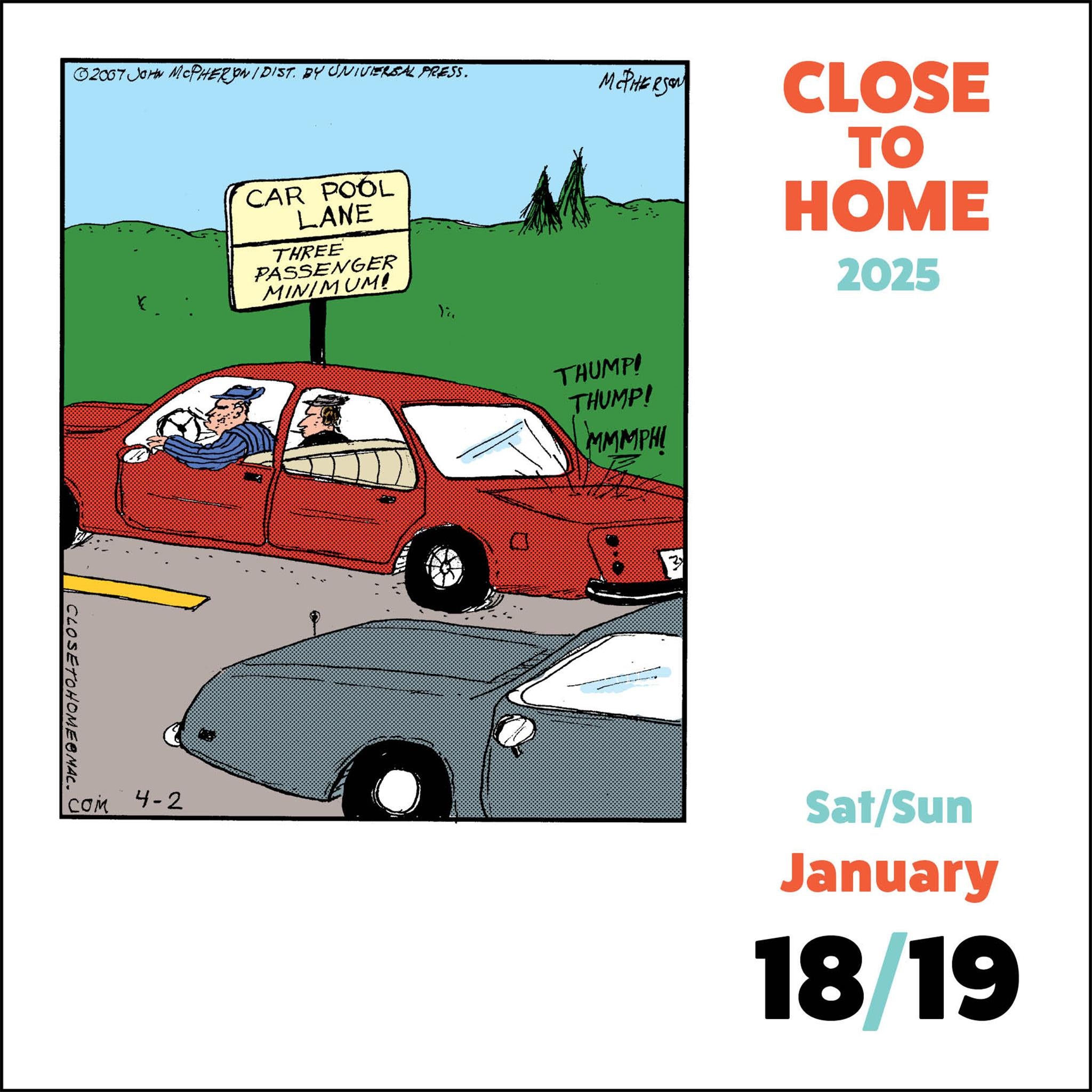 Close To Home Box 2025 Calendar - Online Exclusive