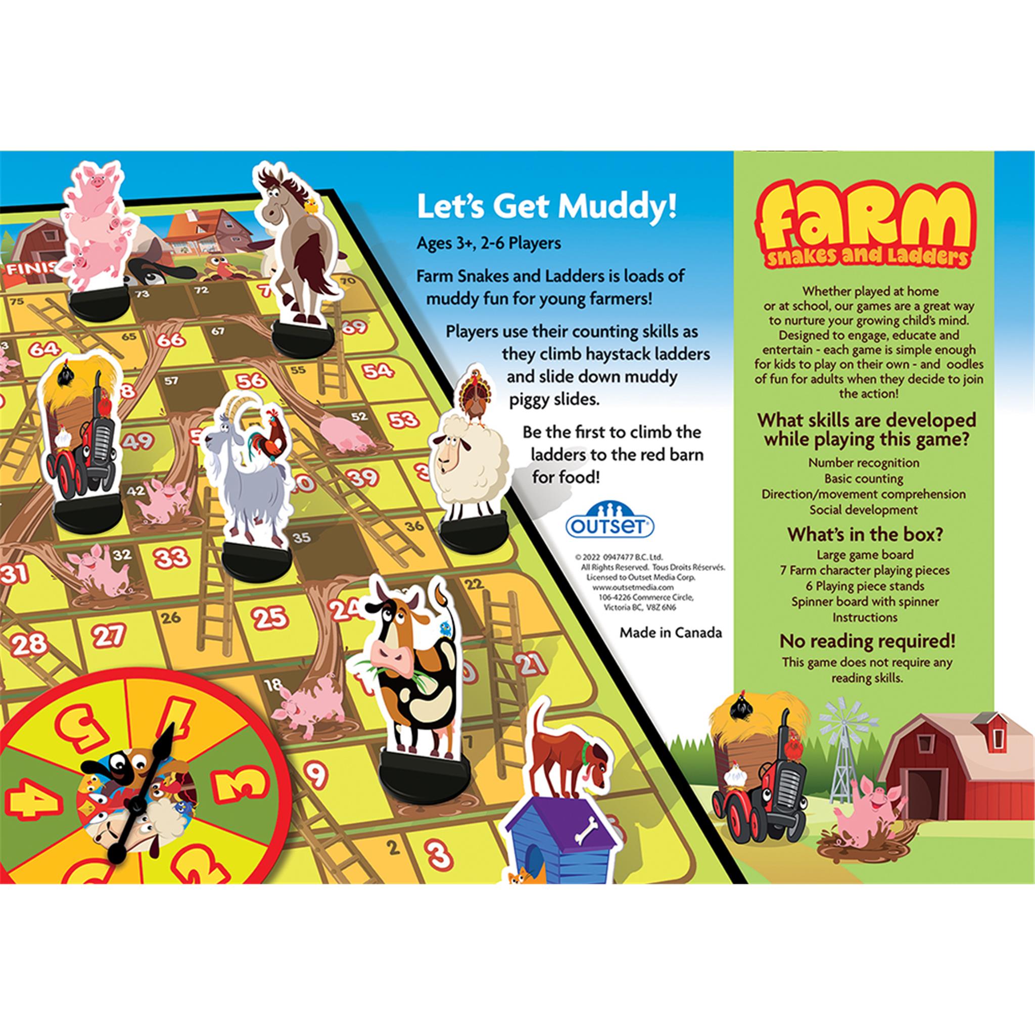 Farm Snakes and Ladders