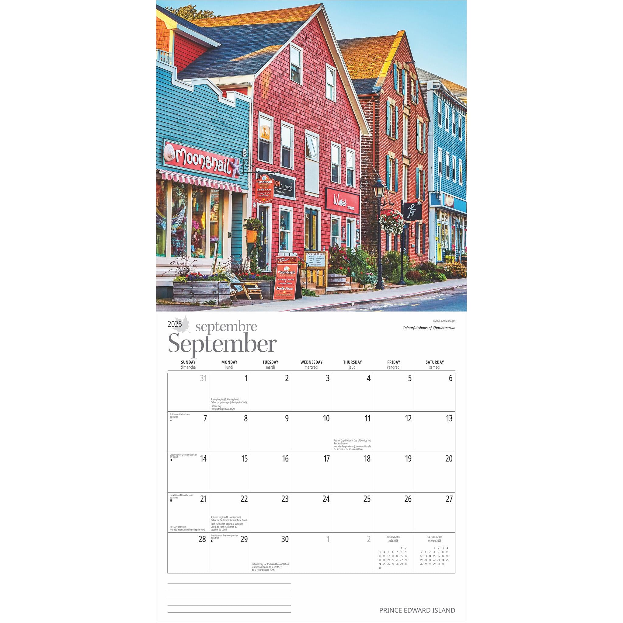 Prince Edward Island Wall 2025 Calendar - Online Exclusive