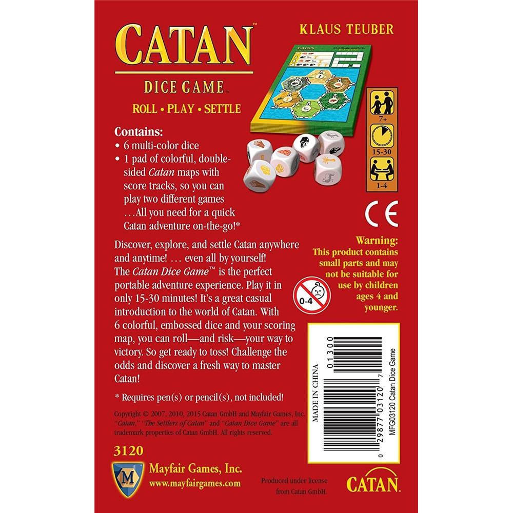 Catan Dice Game