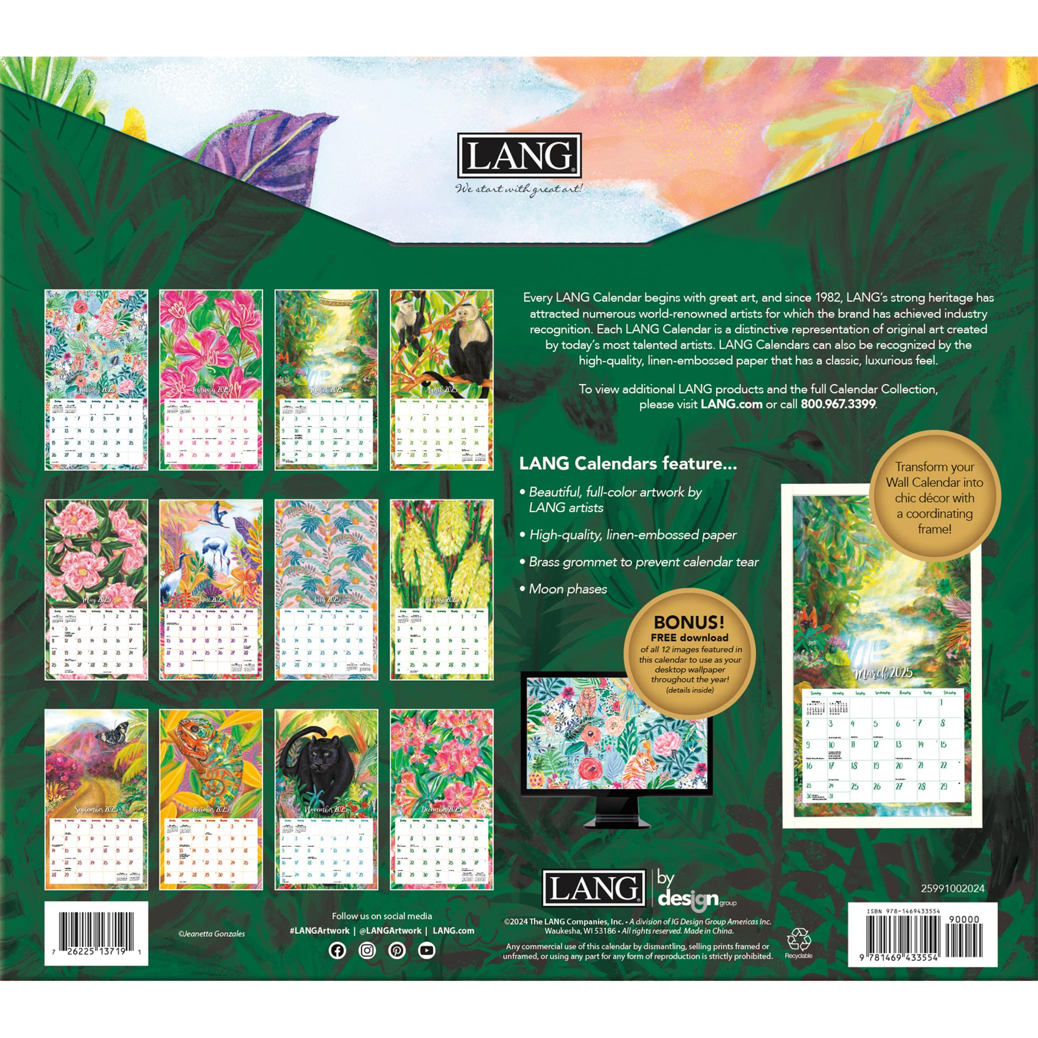 Lush Life Wall 2025 Calendar - Online Exclusive