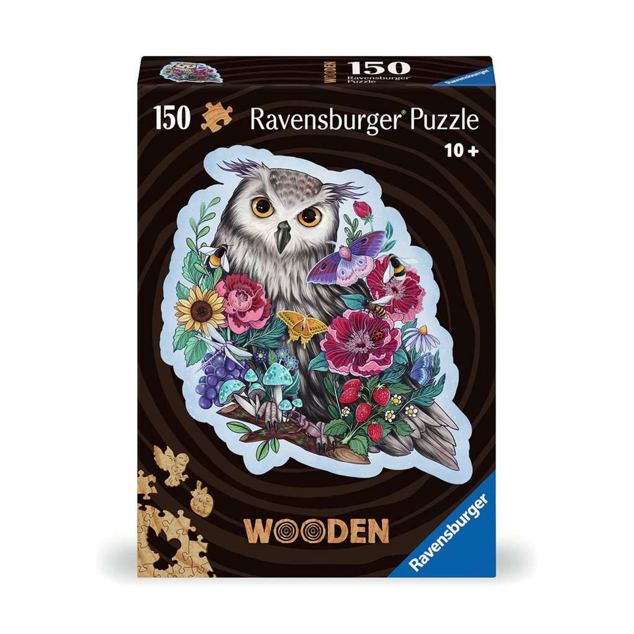 Mysterious Owl Wooden 150 Piece Puzzle Ravensburger