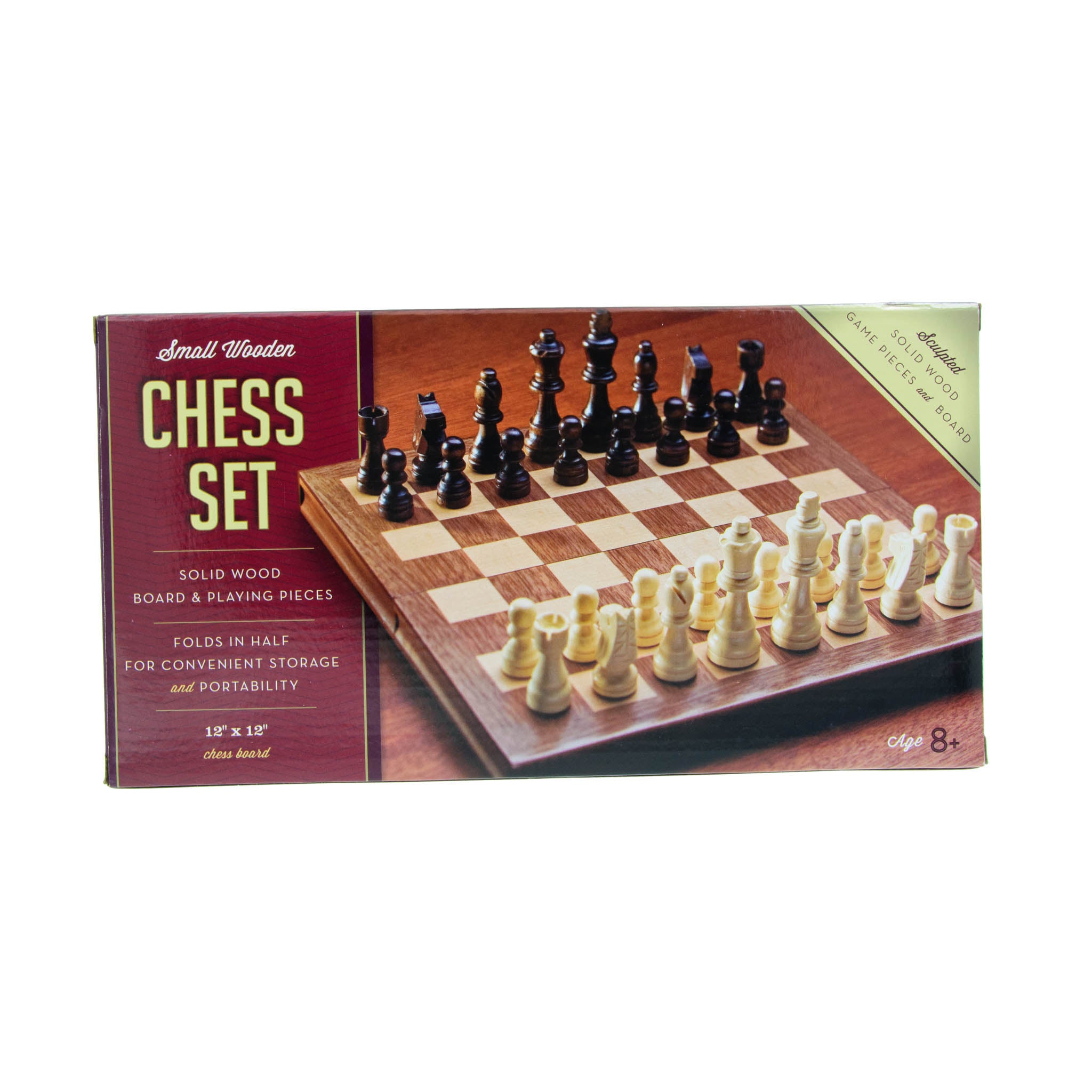 Small Wood Chess Game