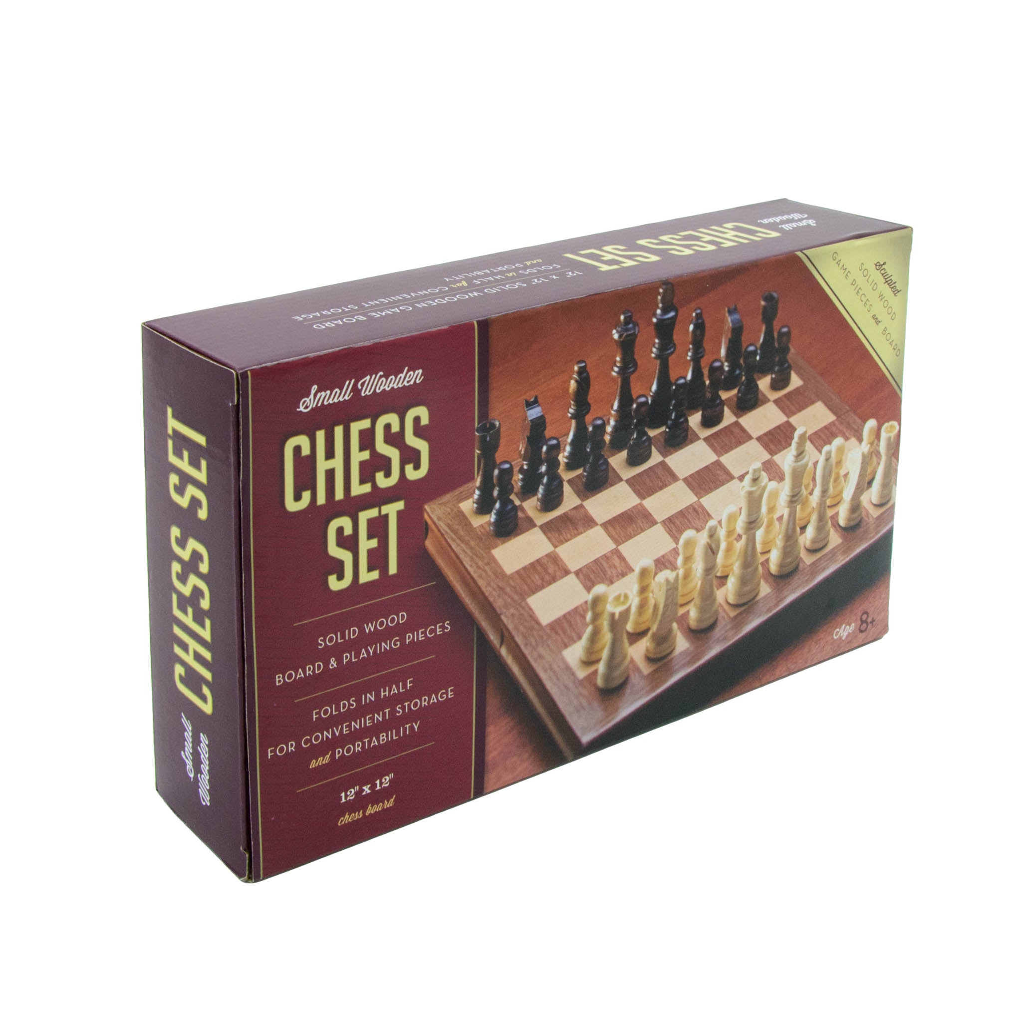 Small Wood Chess Game