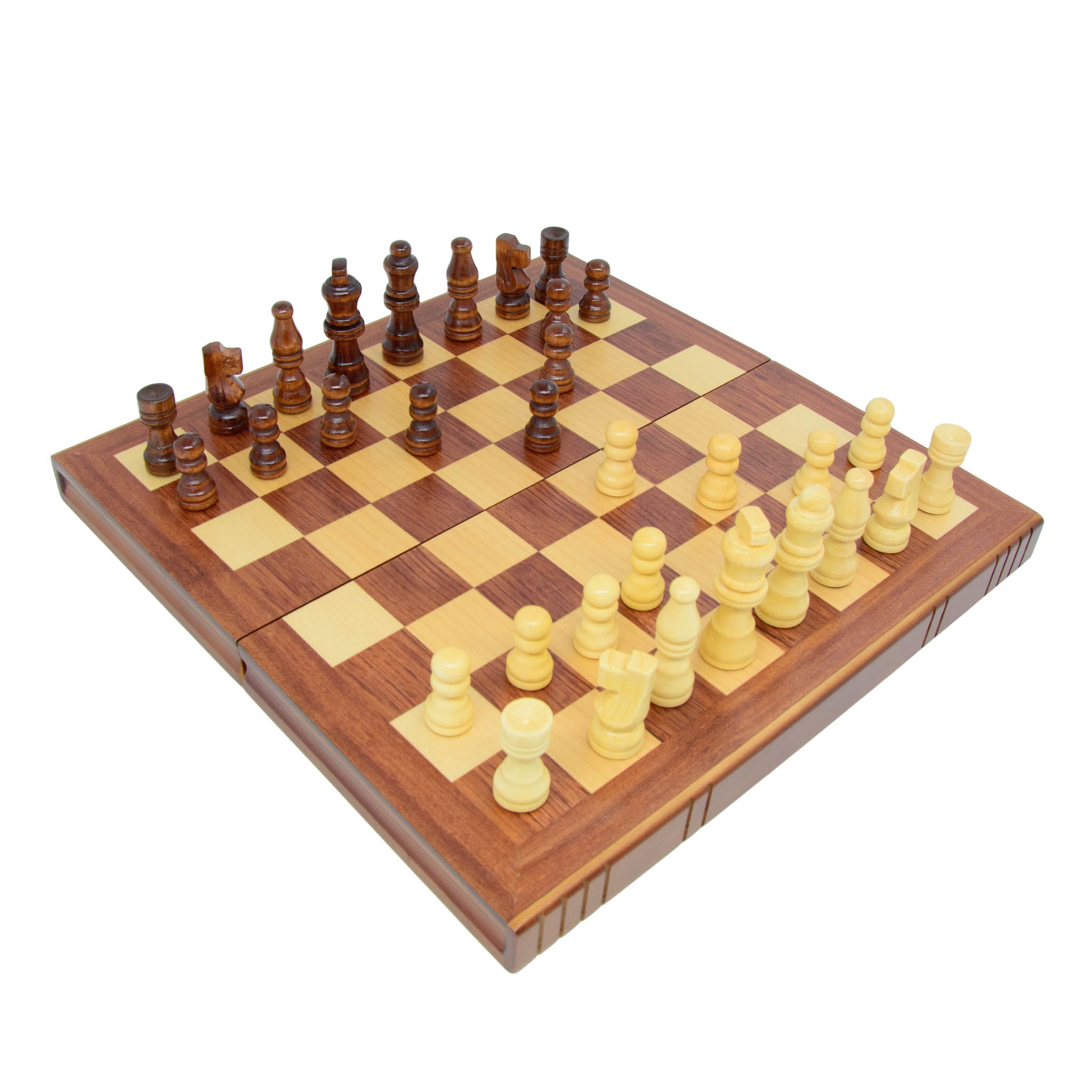 Small Wood Chess Game