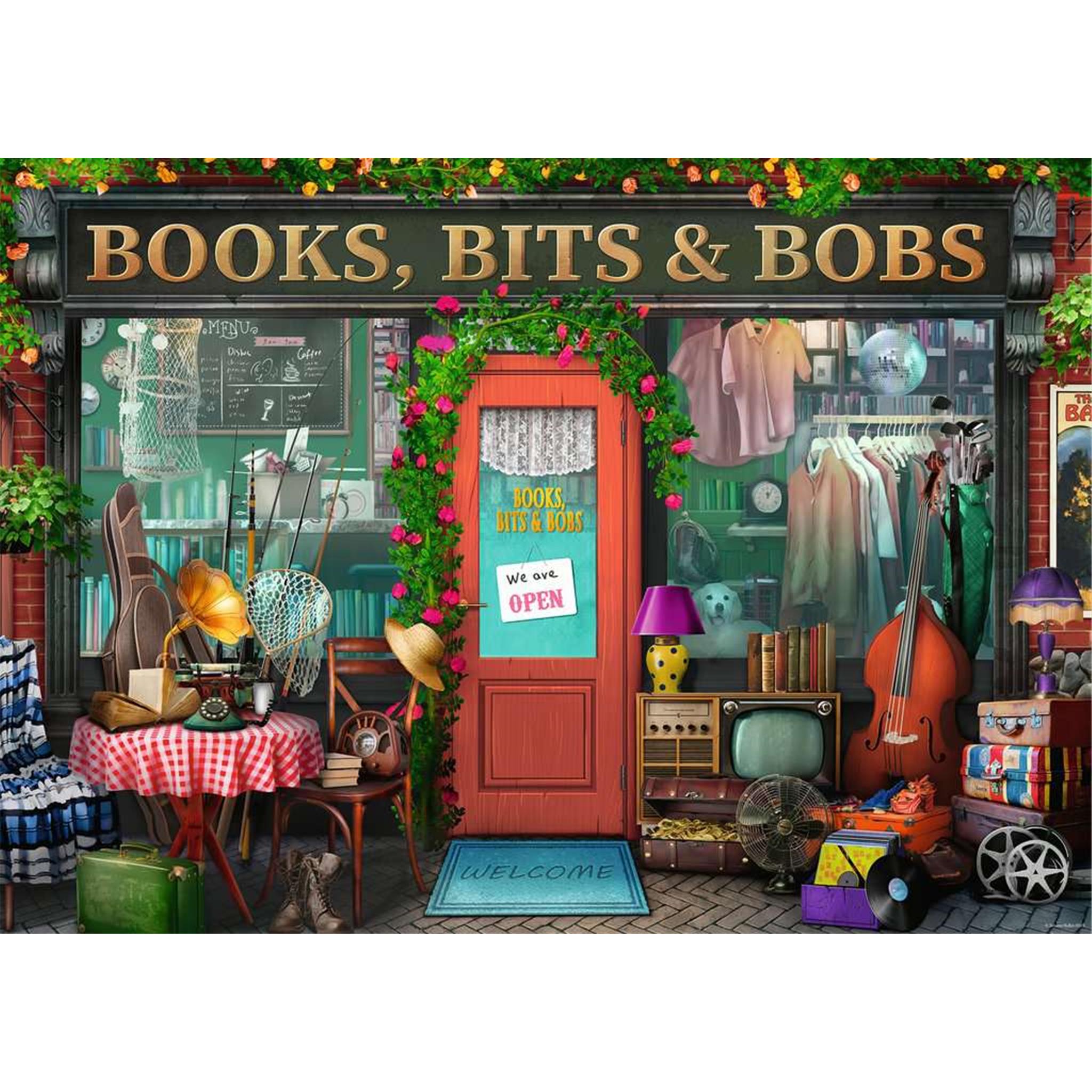 Books Bits and Bobs 1000 Piece Puzzle