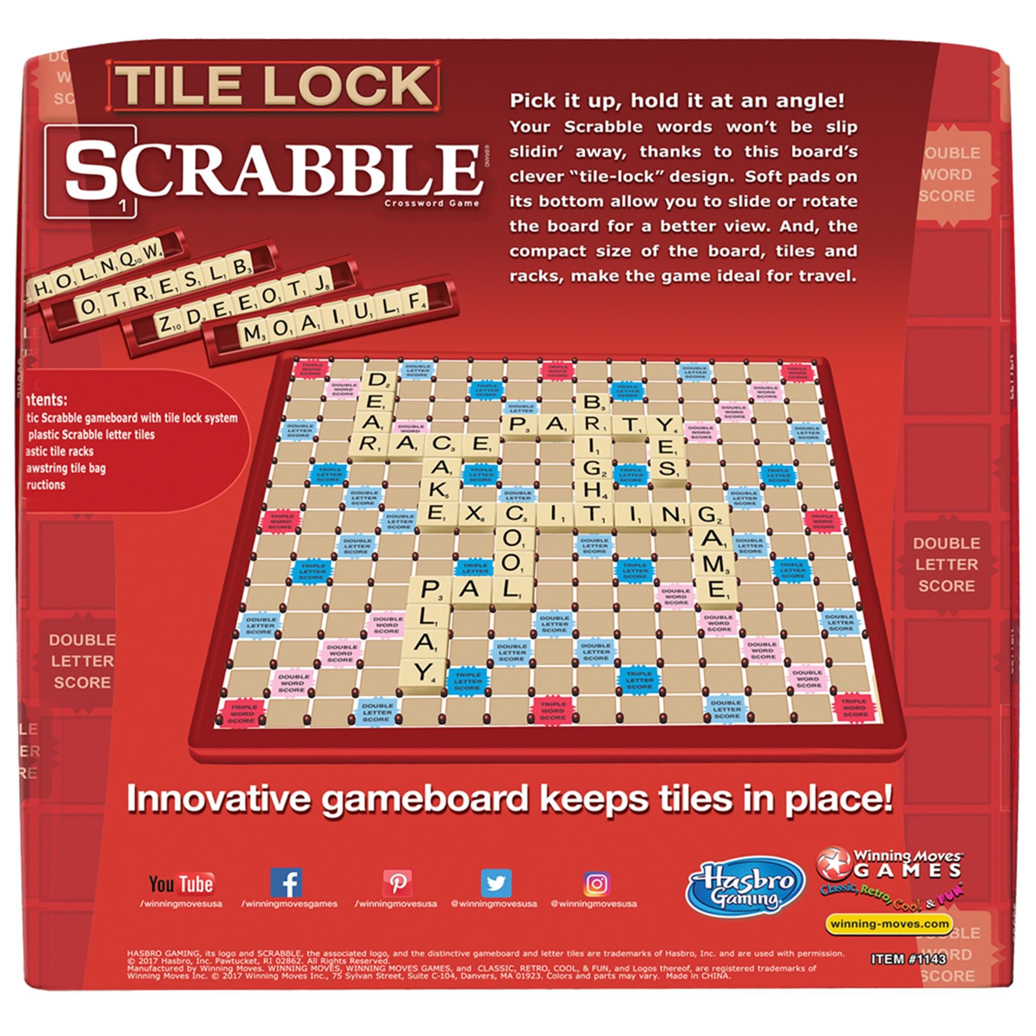 Tile Lock Scrabble Board Game