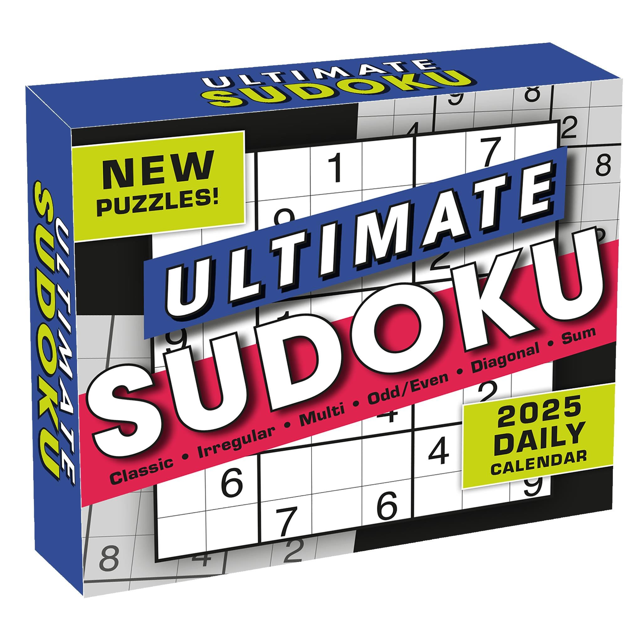 Sudoku Ultimate Box 2025 Calendar