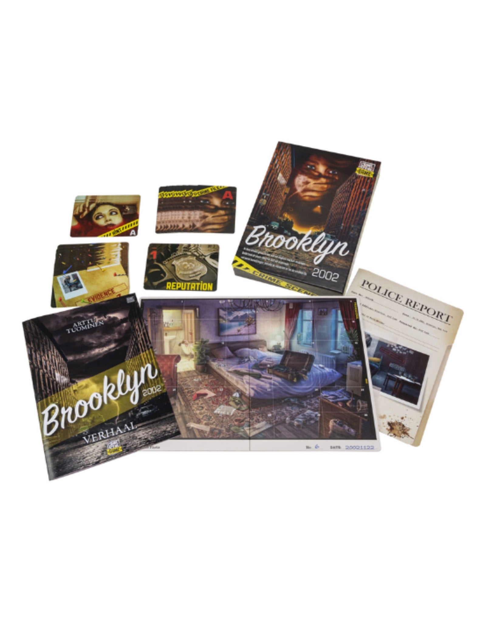 Crime Scene Puzzle Game Brooklyn 2002