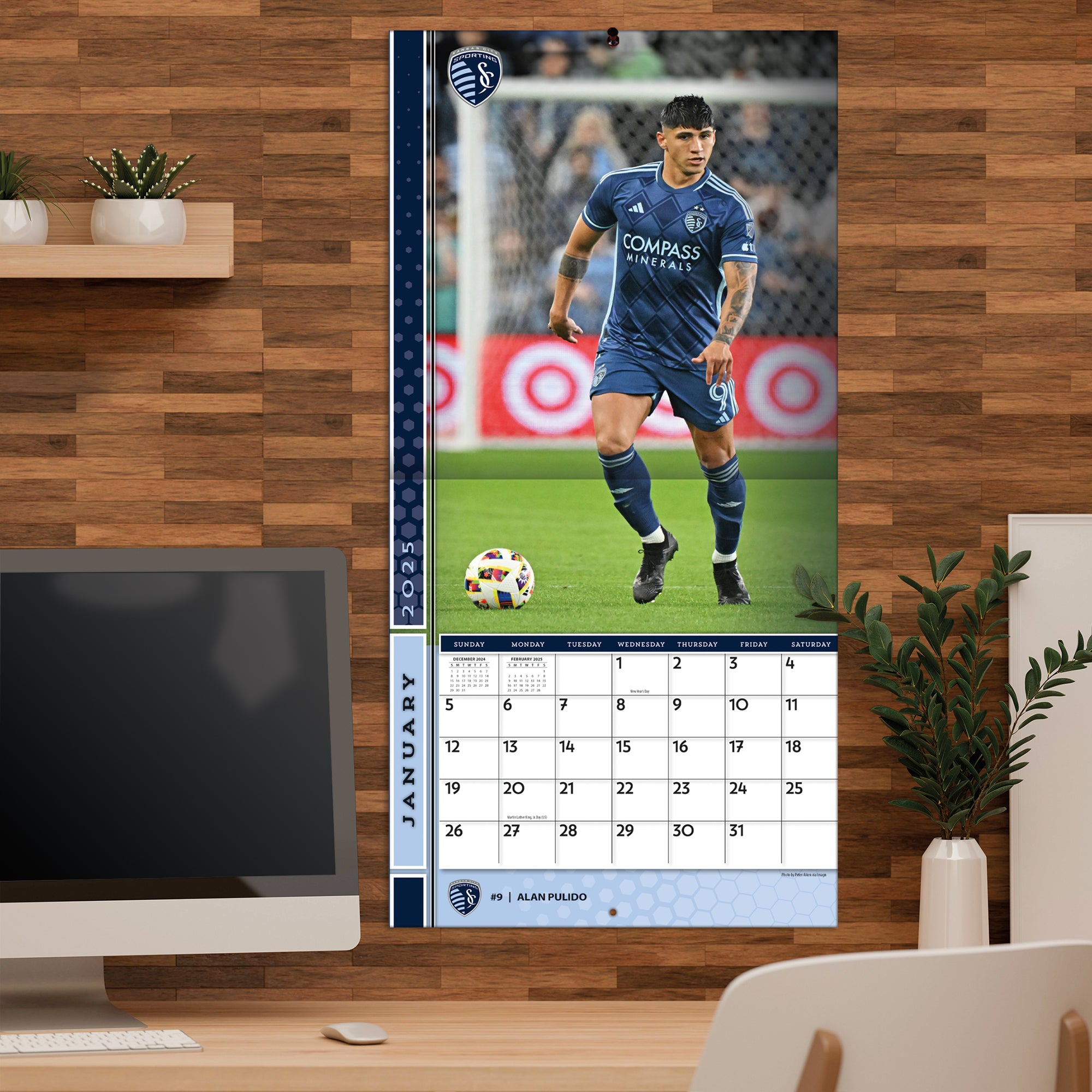 MLS Sporting Kansas City Wall 2025 Calendar - Online Exclusive