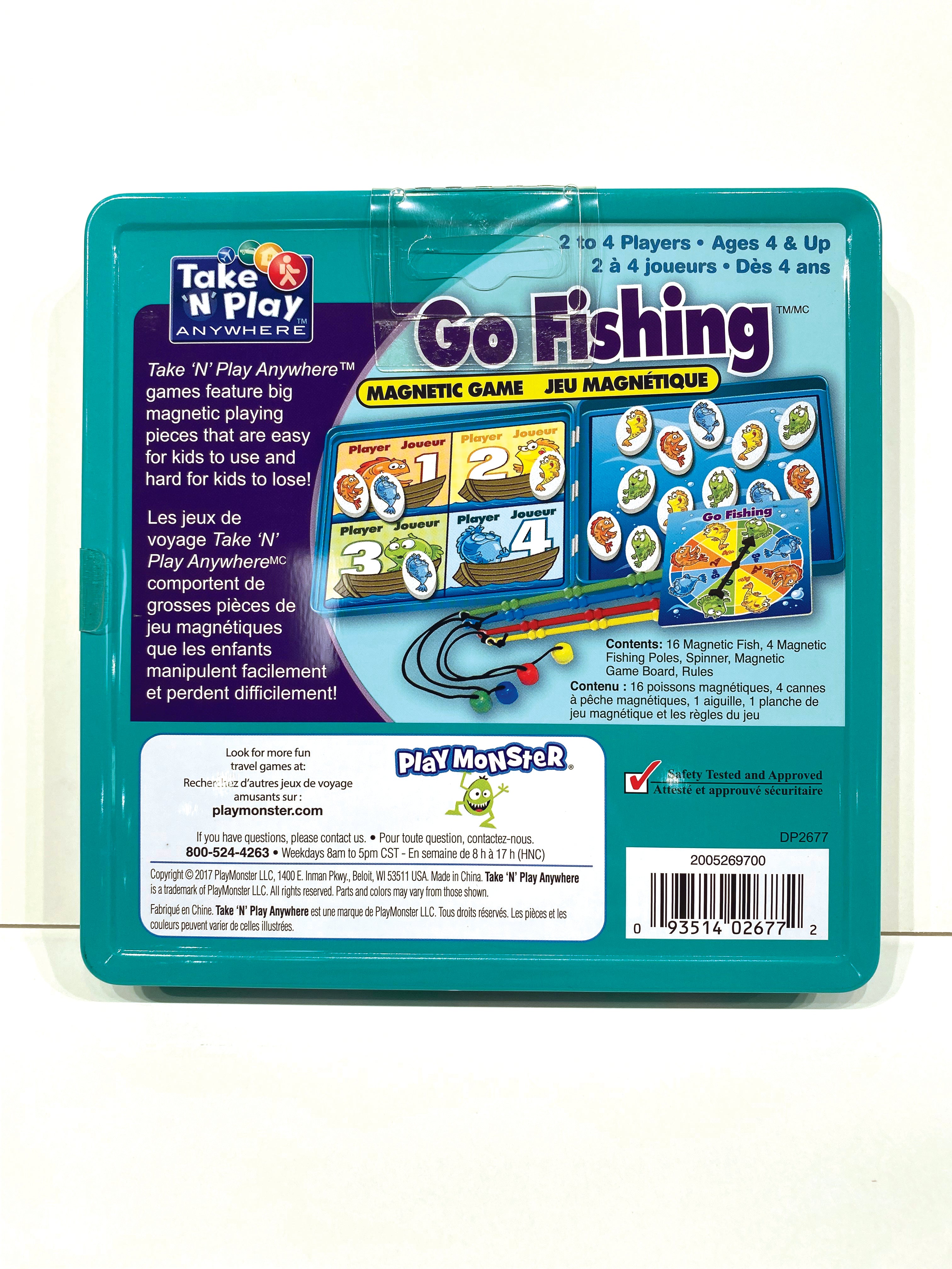 Go Fishing Magnetic Travel Game