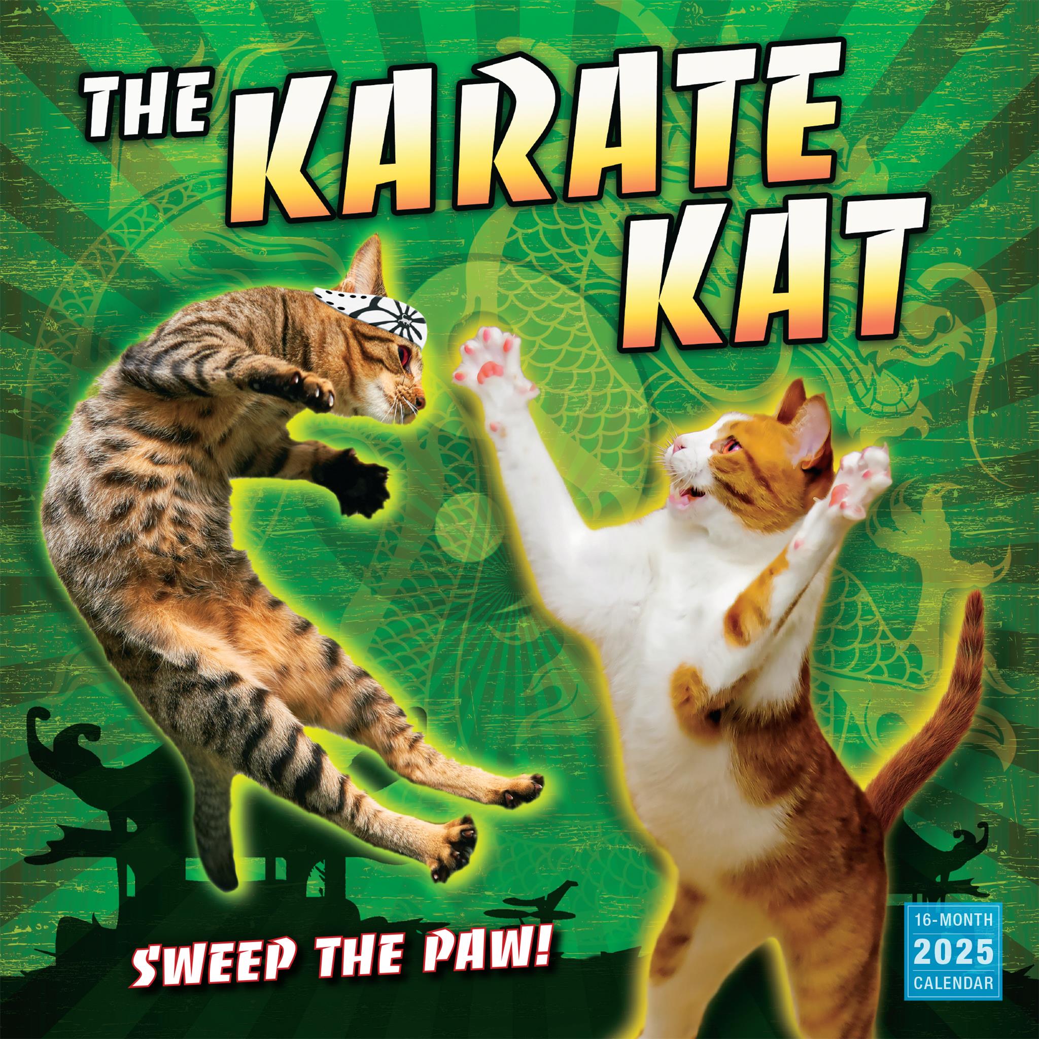 Karate Kat Wall 2025 Calendar - Online Exclusive