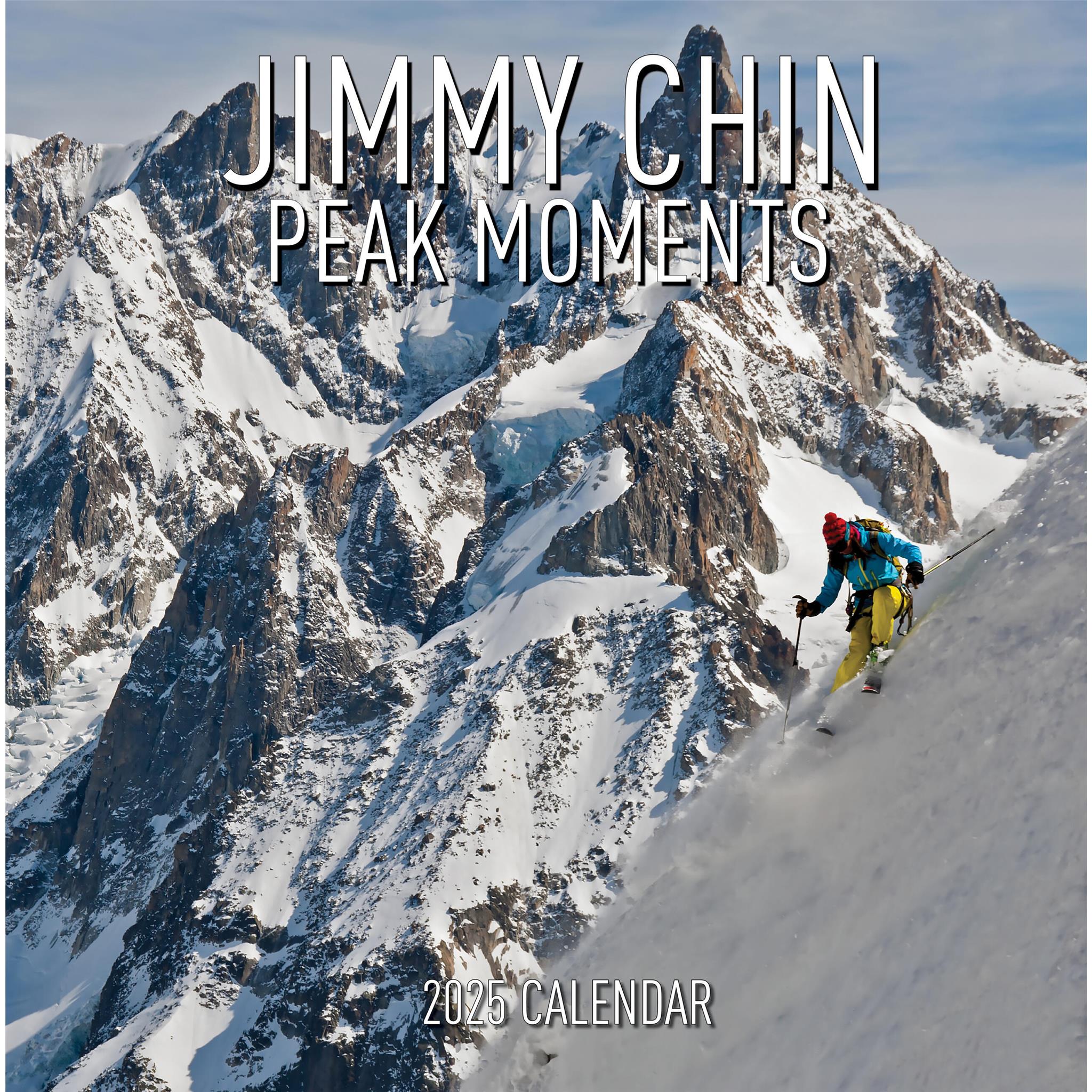 Jimmy Chin Peak Moments Wall 2025 Calendar - Online Exclusive