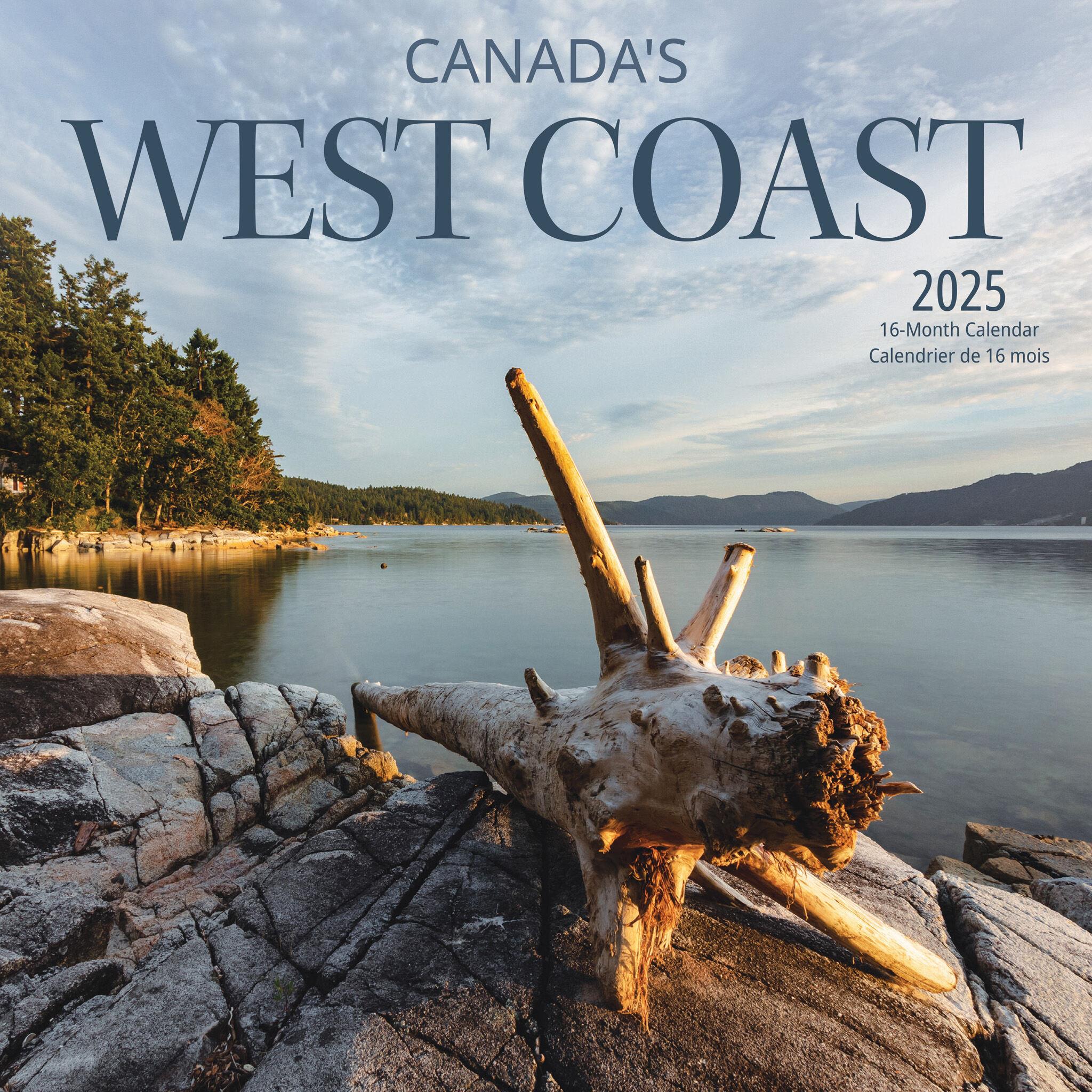 Canadas West Coast Mini 2025 Calendar