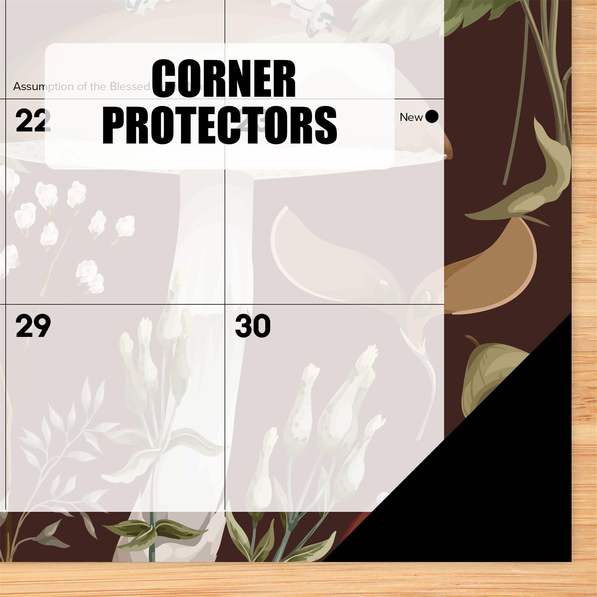 Woodland Mushroom Small Desk Pad 2025 Calendar product image | Calendar Club Canada