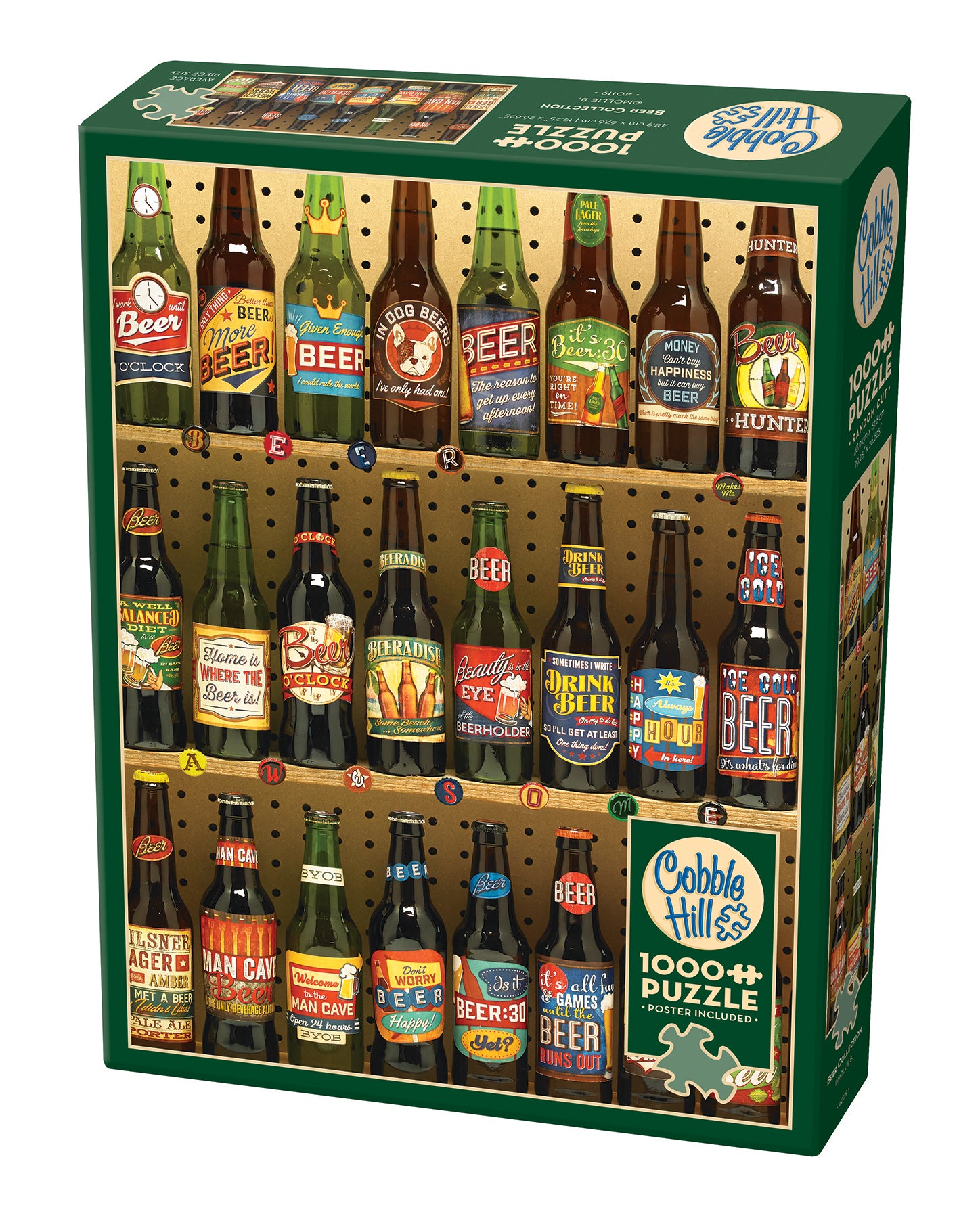 Beer Collection 1000 Piece Puzzle - Online Exclusive