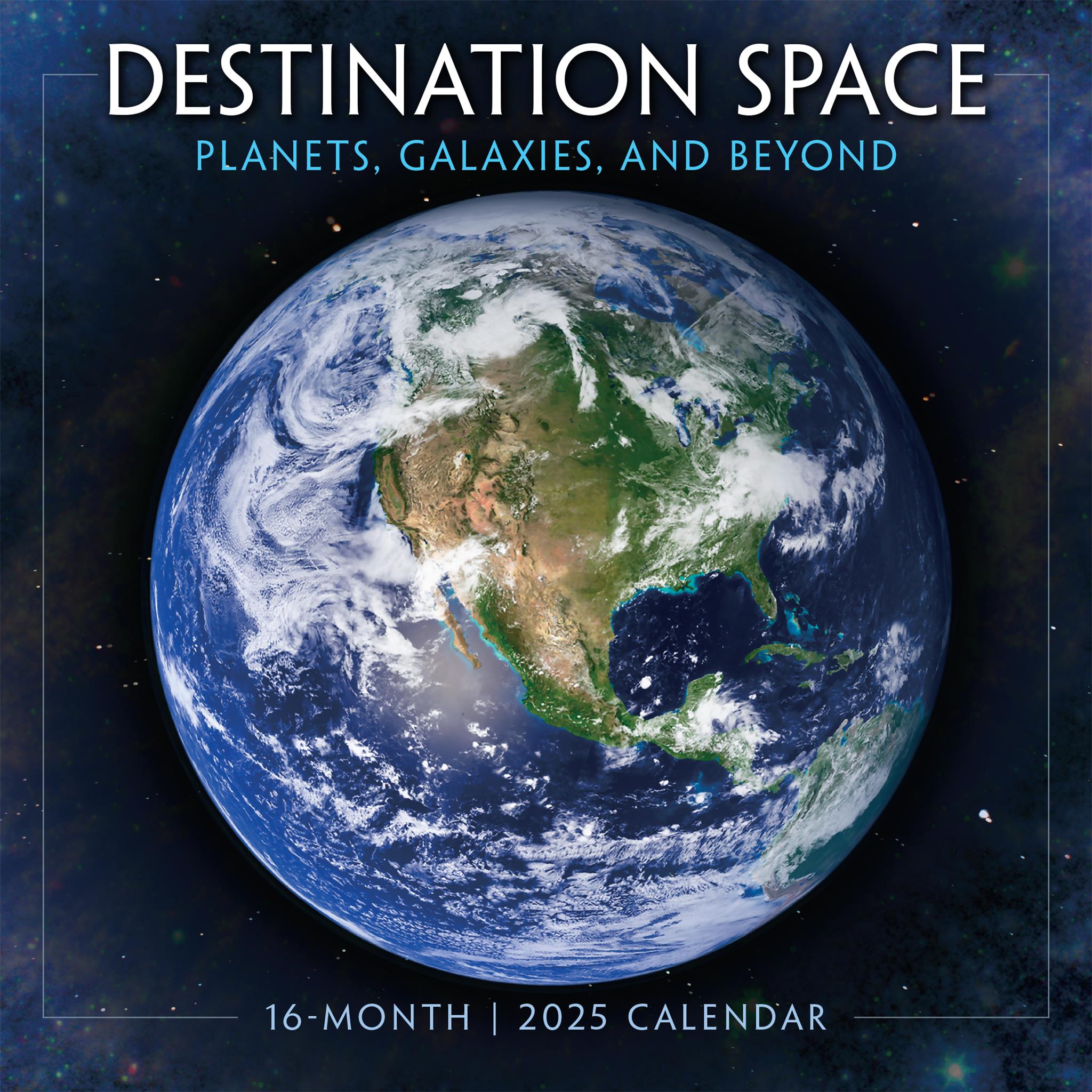 Destination Space Wall 2025 Calendar - Online Exclusive