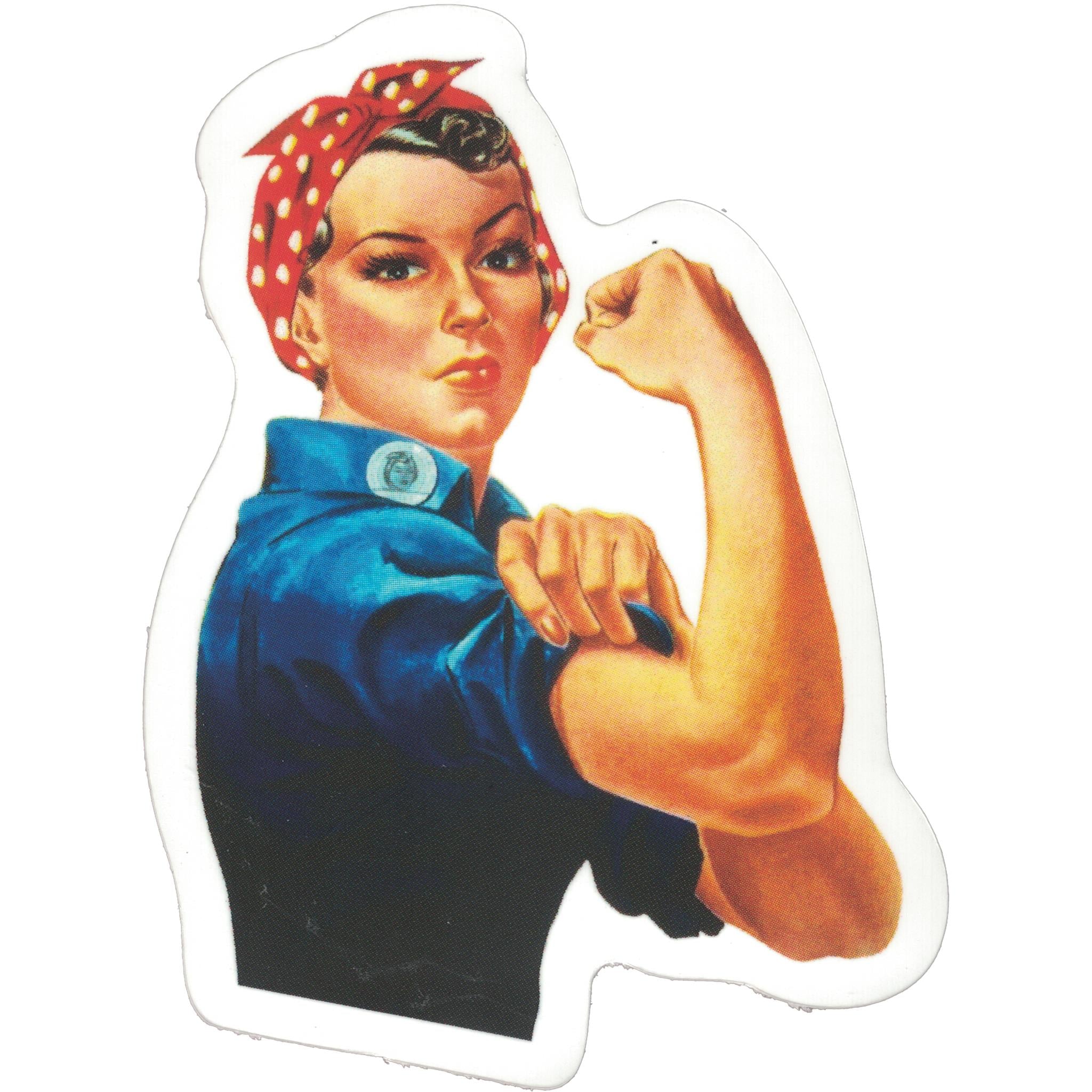 Rosie the Riveter Vinyl Sticker